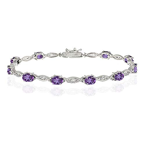 African Amethyst - Sterling Silver