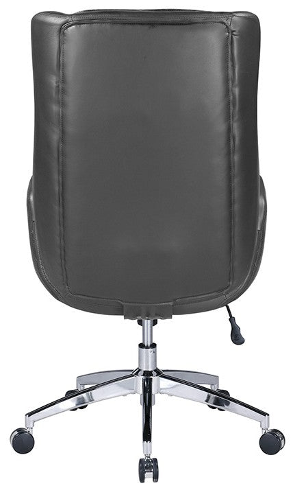 OSP Furnishings Blanchard Faux Leather Office Chair - Ergonomic Executive Desk Chair with Adjustable Height & Swivel - Perfect for Home Office, Gaming & Workspaces