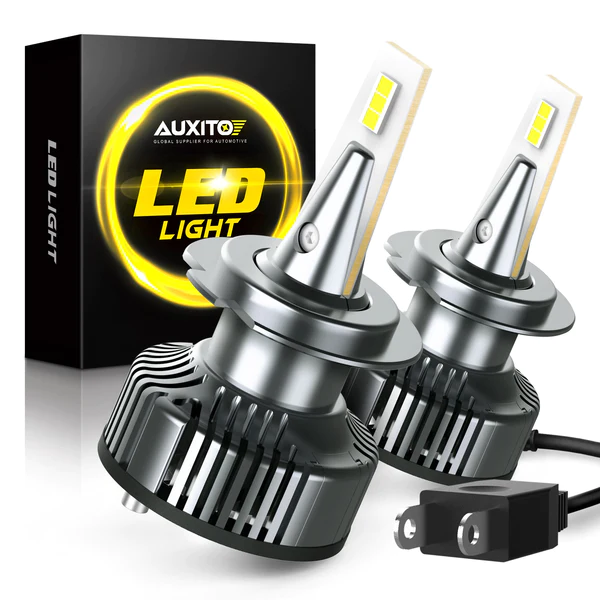 2013-2018 Ford Fusion H7 LED Headlight Bulbs - High Beam Replacement with Wireless Control - Perfect for Night Driving & Foggy Conditions