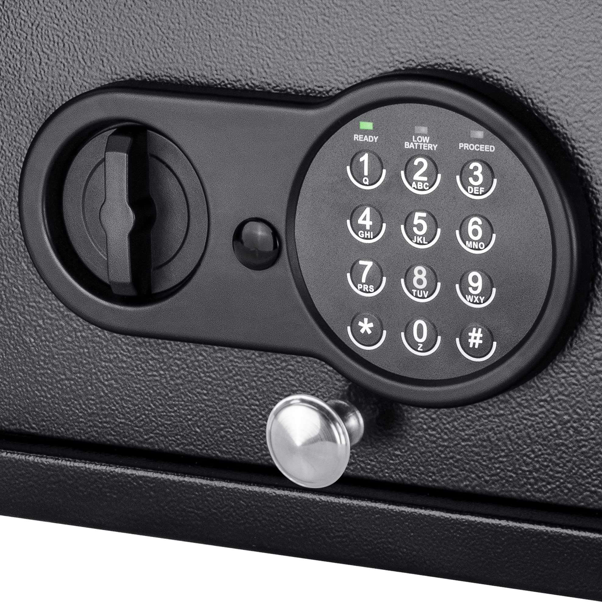 Barska AX13762 Top Opening Keypad Security Home Drawer Safe - Digital Lock Box for Jewelry, Cash & Documents - Secure Storage for Bedroom, Office or Closet