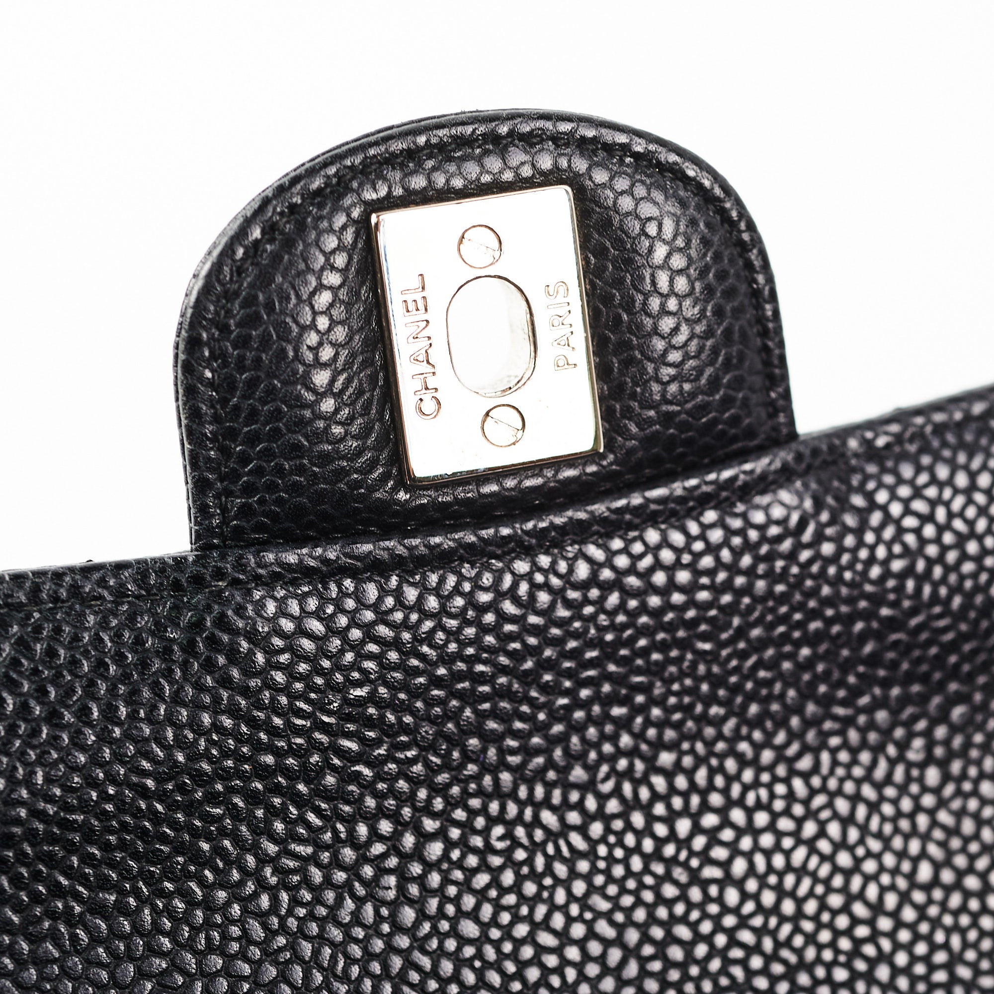 Chanel Medium Classic Flap Bag in Black Caviar Leather - Perfect for Everyday Luxury & Special Occasions