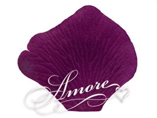 1000 Premium Silk Rose Petals for Wedding Decor - Sangria Color - Bulk Artificial Flower Petals for Aisle, Table Scatter, Bridal Shower, Vase Filler & Romantic Events