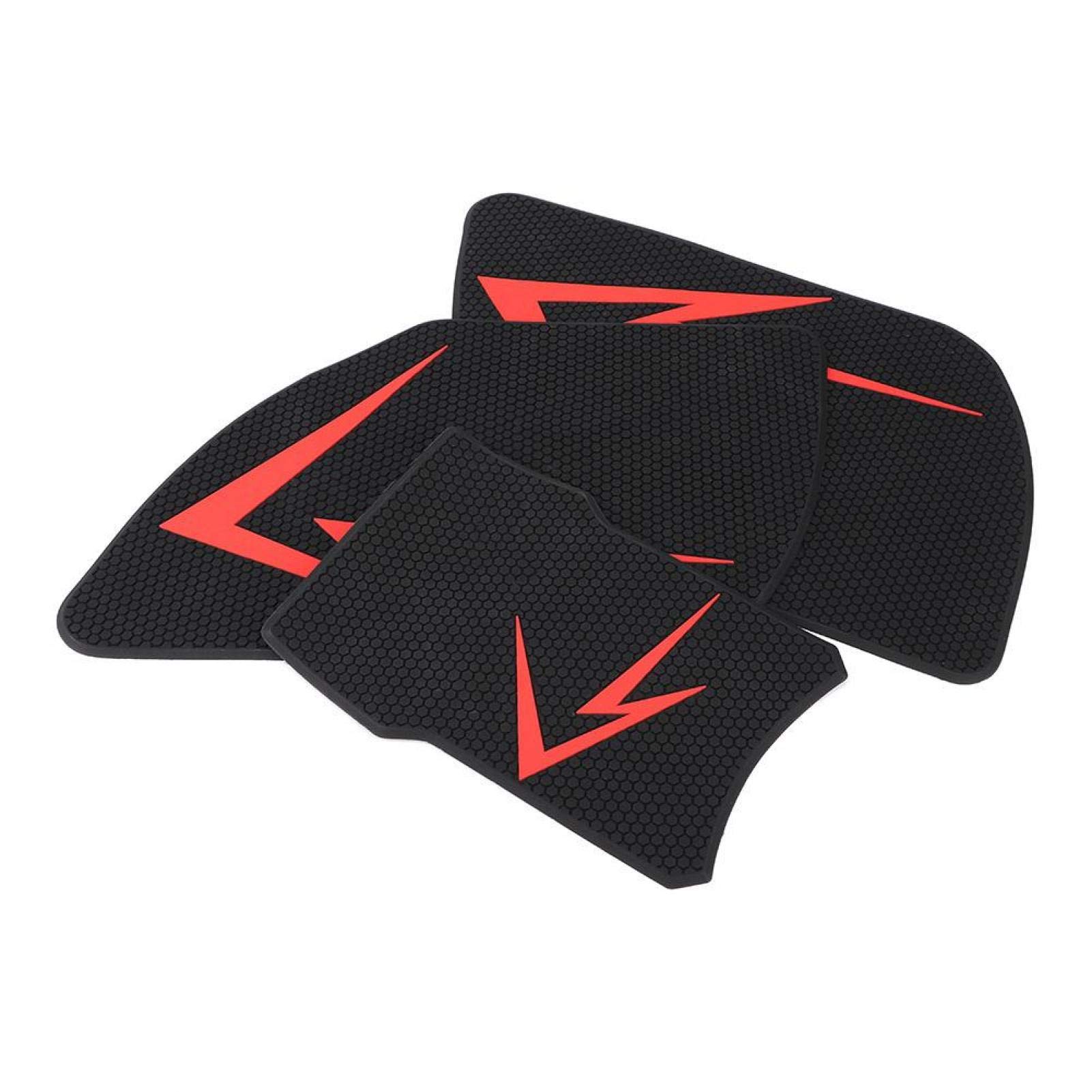 3Pcs Anti-Slip Motorcycle Tank Pad for Suzuki V-Strom DL1000 - Secure Grip for Riding
