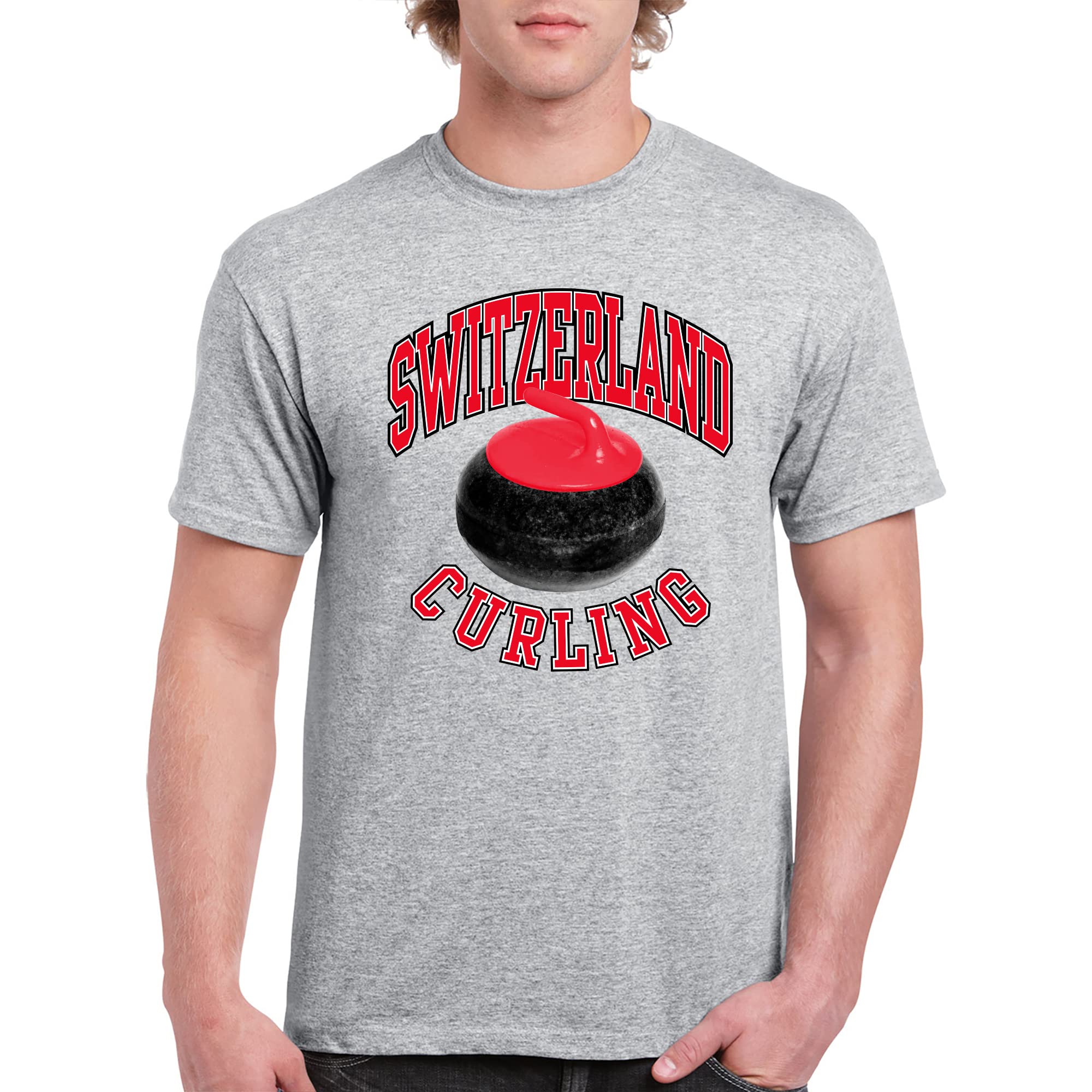Curling Winter Sports Games T-Shirt | Funny Ice Hockey & Winter Olympics Fan Apparel | Perfect for Rinkside, Competitions & Casual Wear