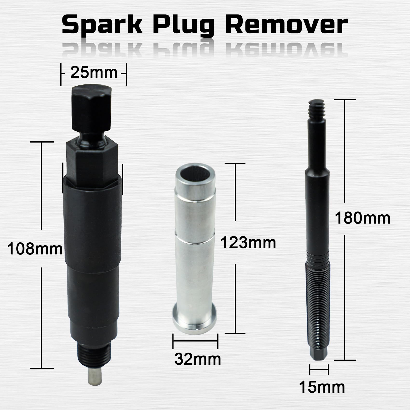 Broken Spark Plug Extractor Removal Tool for Triton 3 Valve 5.4L Engines - Compatible with Ford F150, Expedition & Lincoln Navigator - Easy DIY Auto Repair Solution for Stuck Spark Plugs