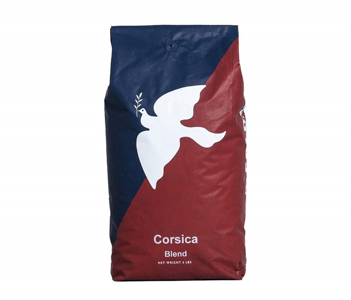 La Colombe Corsica Dark Roast Whole Bean Coffee - Rich Baker's Chocolate, Red Wine & Spices Flavor Notes, 5lb Bag (80oz) for Home Brewing, Office & Gifts | Premium Arabica Beans for Drip, French Press & Espresso
