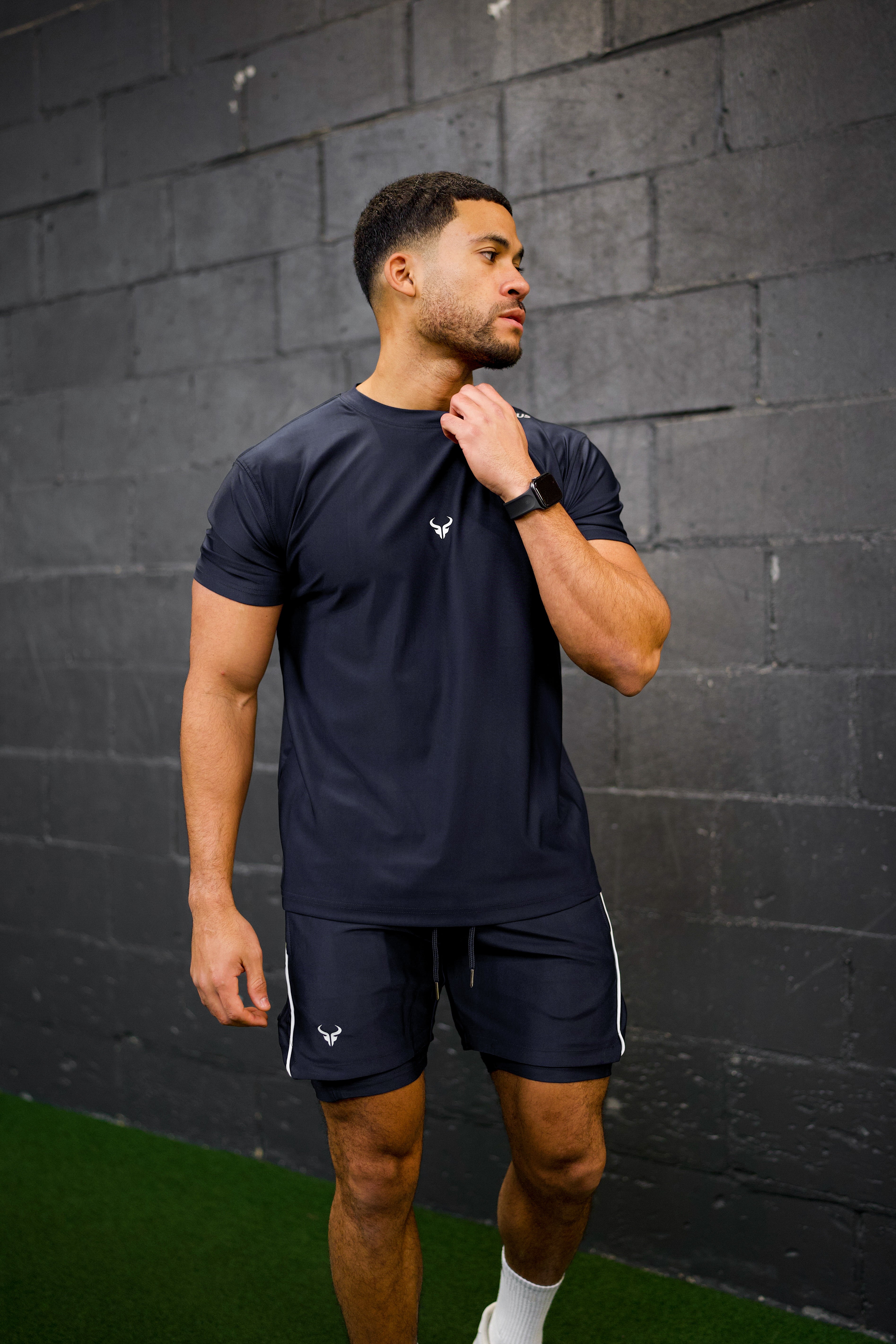 Cerus Black Flex Men's T-Shirt - Soft Cotton Comfort Fit Tee for Casual Wear, Gym & Everyday Use