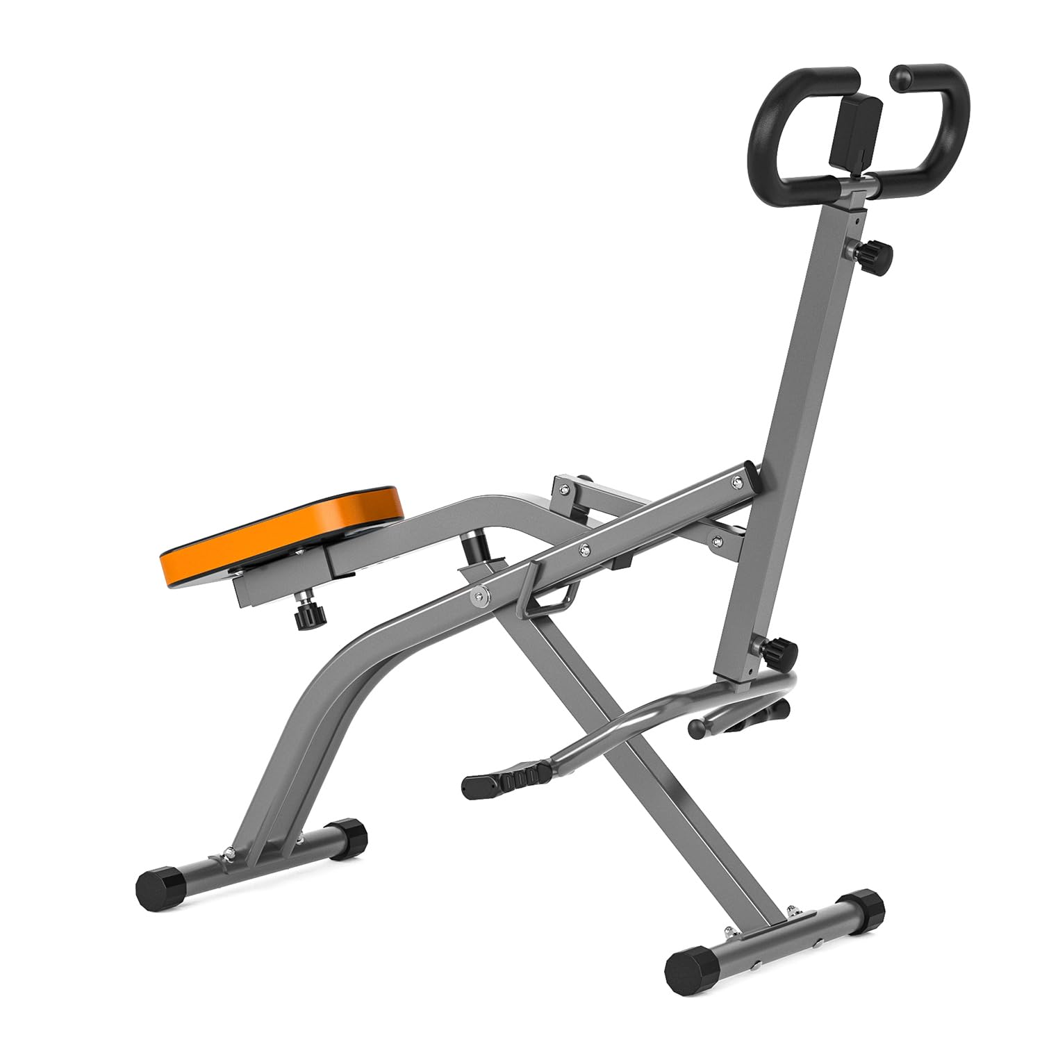 Adjustable Magnetic Rowing Machine for Home Workout - 8 Resistance Levels for Fat Burning & Muscle Sculpting, Supports 265 LBS with Phone/Tablet Holder - Perfect for Small Spaces & Full-Body Training