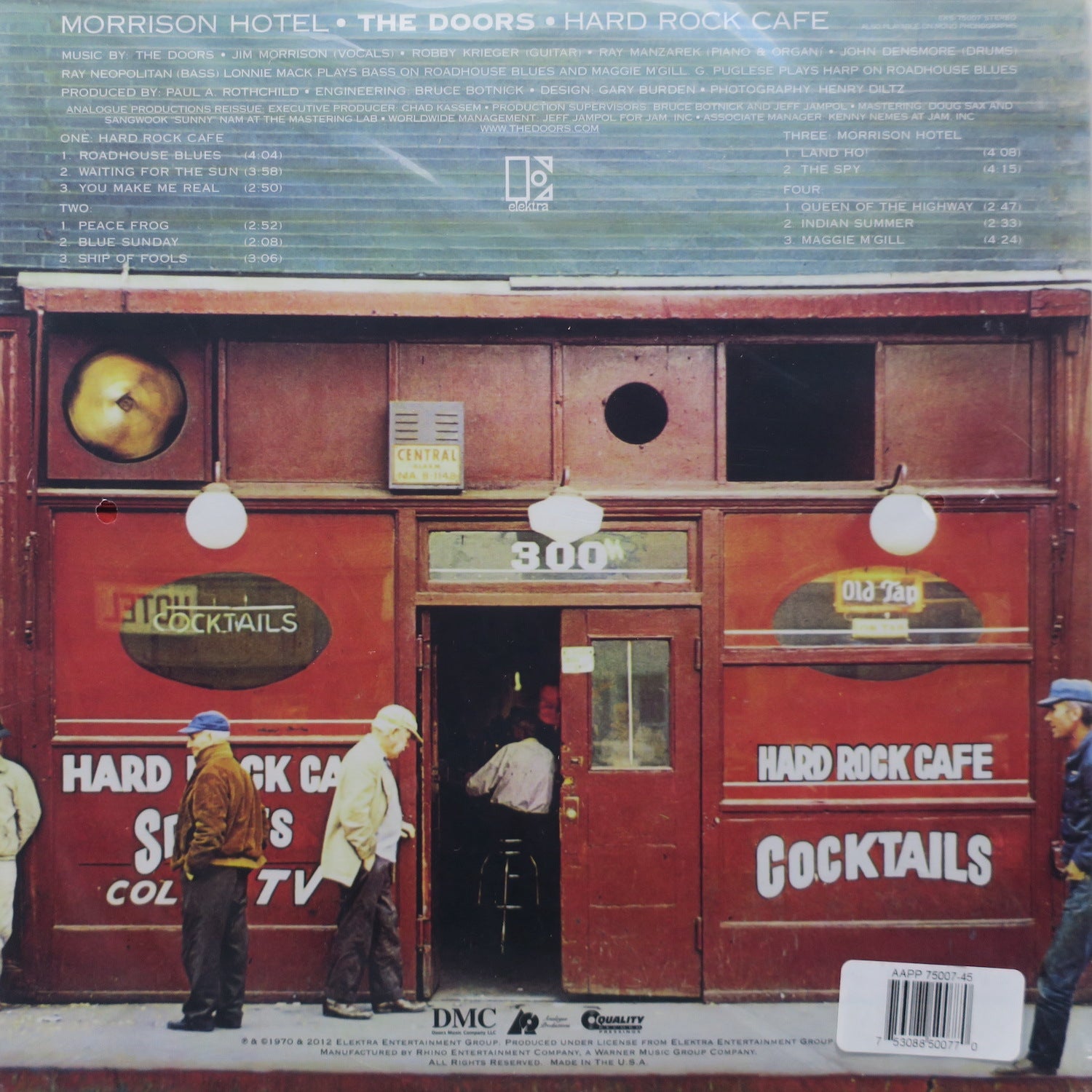 DOORS 'Morrison Hotel' 180g 45rpm Vinyl 2LP Record - Limited Edition High-Quality Audiophile Pressing by Analogue Productions - Perfect for Music Collectors & Vinyl Enthusiasts