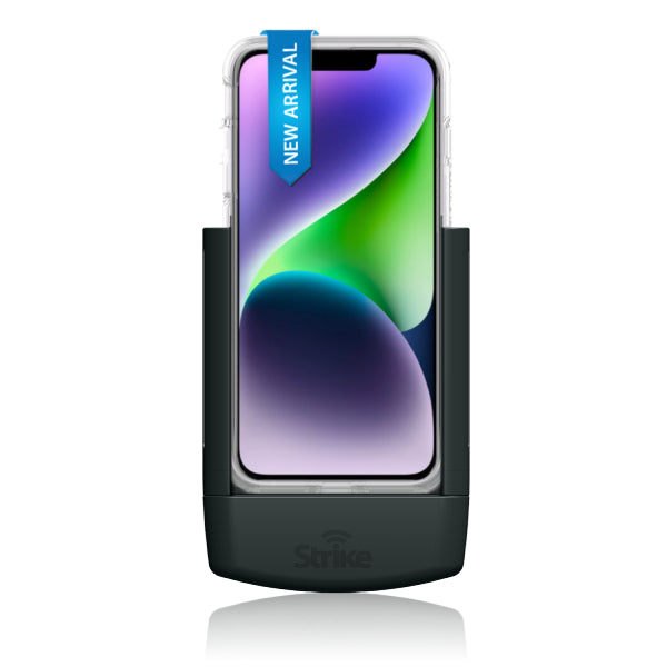 iPhone 14 Plus Car Mount Holder with Shockproof Case - Secure Phone Stand for Driving, Commuting & Road Trips