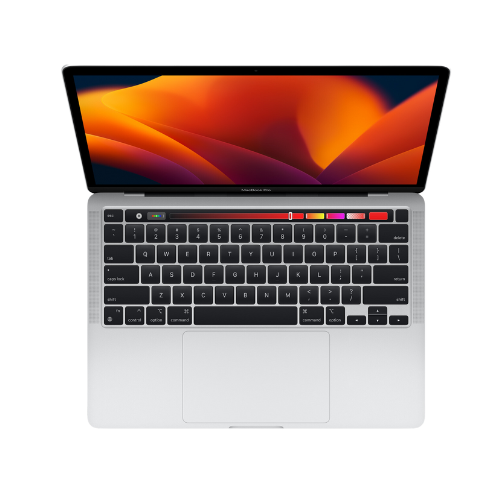 Apple MacBook Pro 13-inch M2 Chip 8-Core CPU 10-Core GPU 256GB SSD (Mid 2022) - Silver | Laptop for Work, Study & Creative Professionals