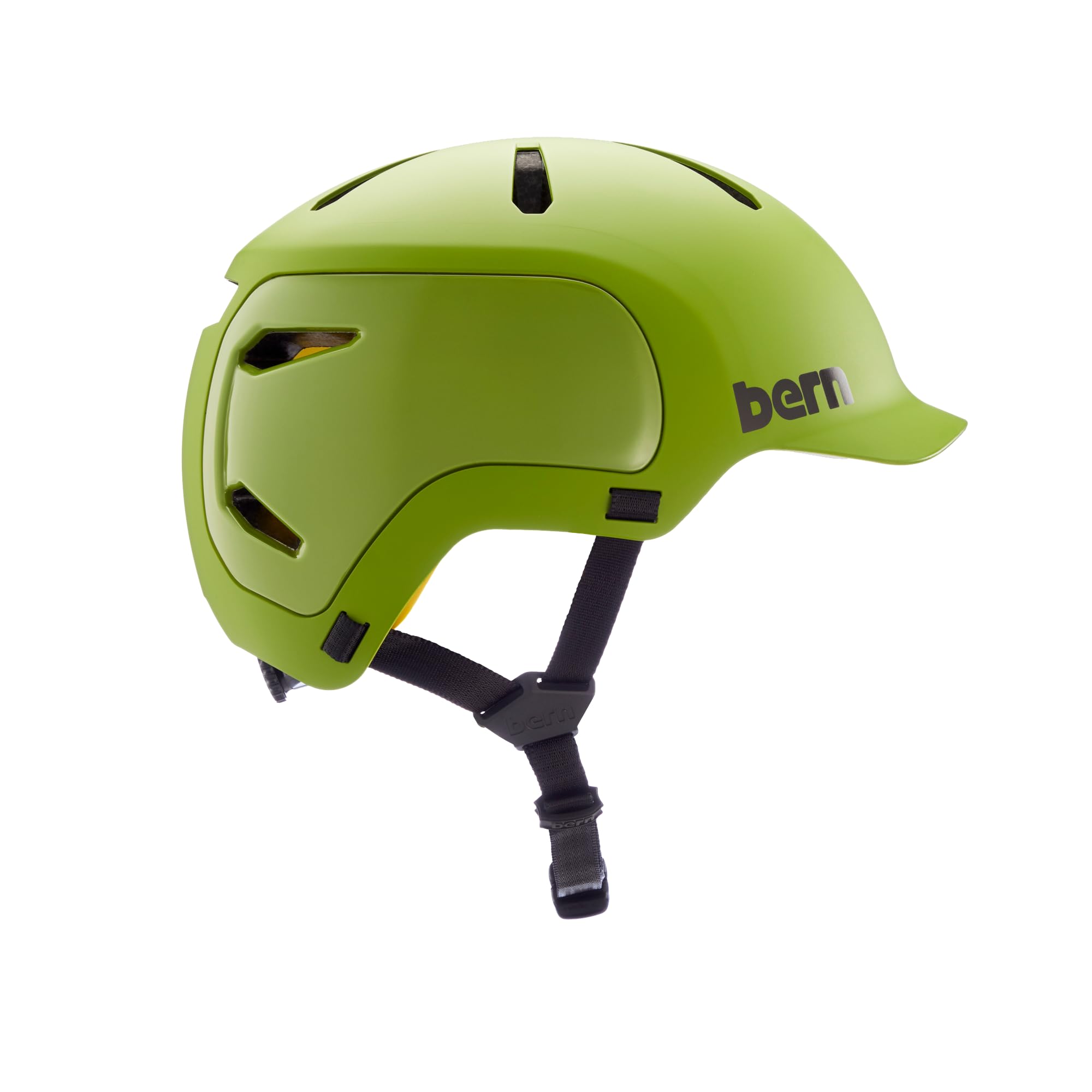 Bern Watts 2.0 Bike Helmet with MIPS Technology - Matte Green Large Size - Perfect for Cycling, Mountain Biking & Road Safety Protection