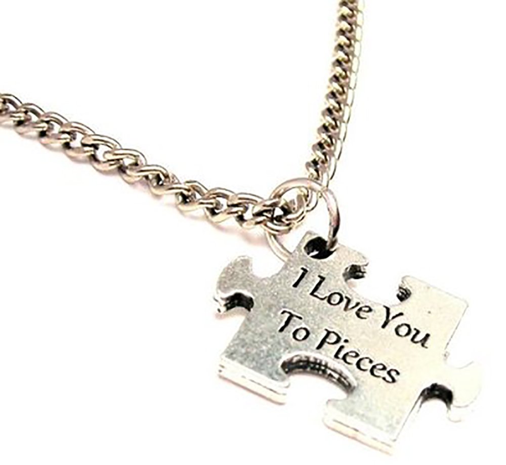 I Love You to Pieces Single Charm 18