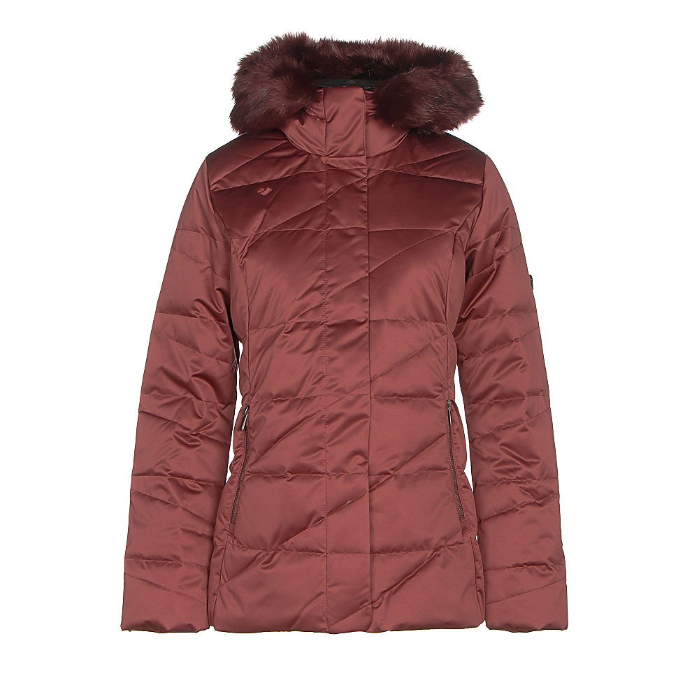 Obermeyer Women's Bombshell Down Parka - Copper Beach - Size 8 Regular - Warm Winter Coat for Outdoor Activities & Cold Weather