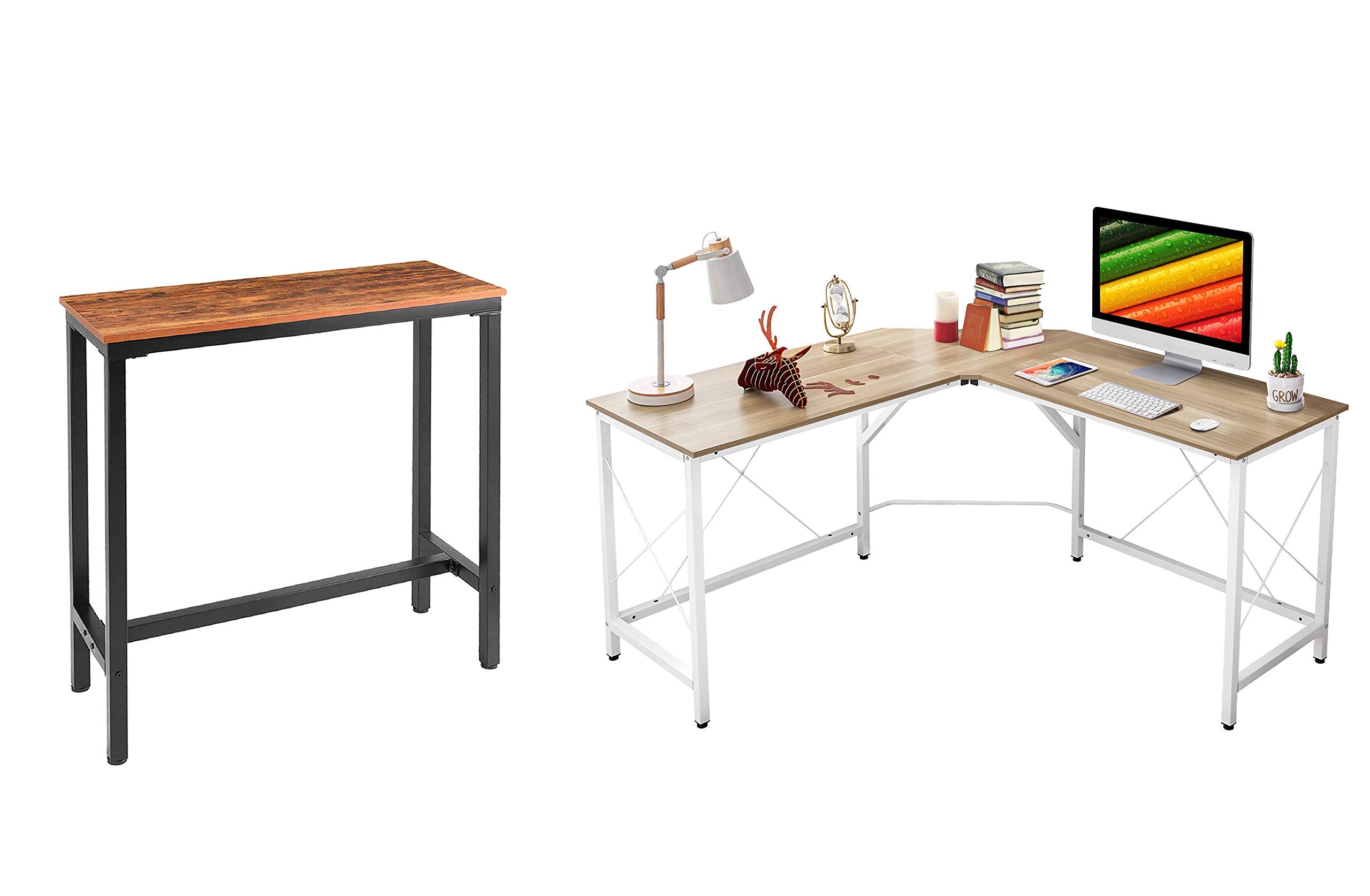 Vintage L-Shaped Desk 59
