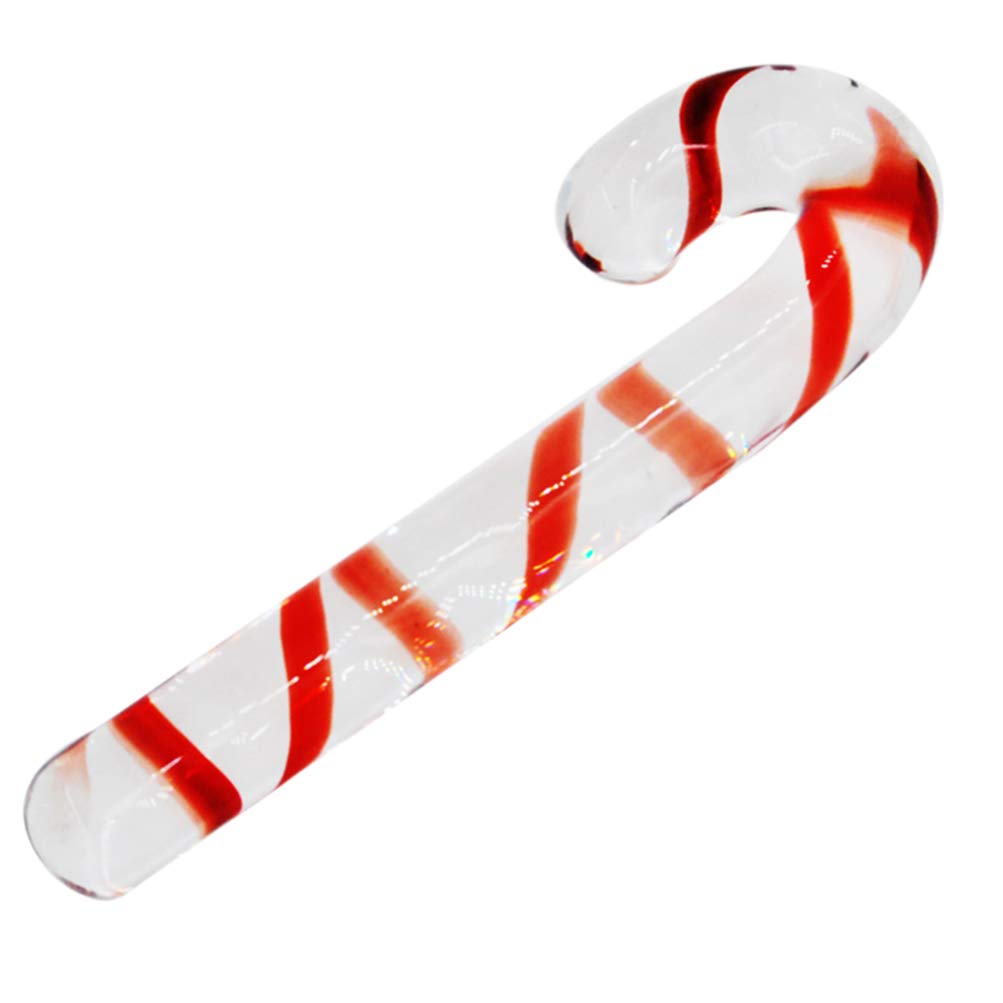 EXCEART Crystal Glass Dildo - G Spot Stimulator & Anal Plug Sex Toy - Christmas Gift for Couples - Perfect for Sensual Massage, Solo Play & Couples Intimacy