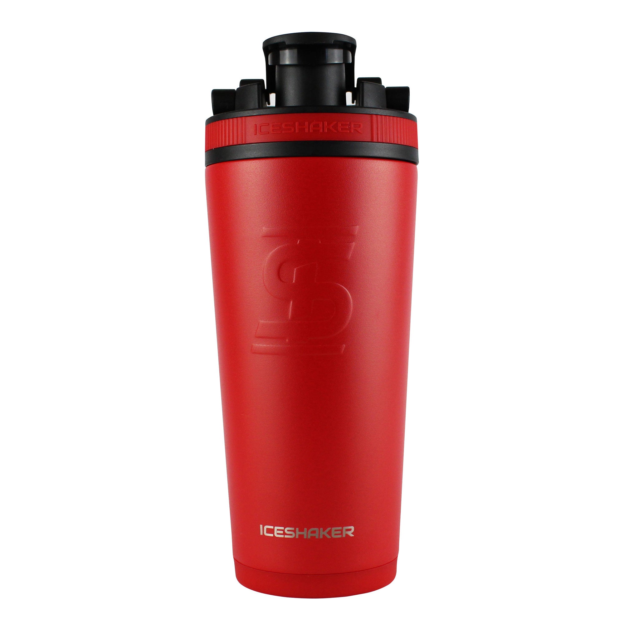 26oz Adaptive Training Foundation Red Ice Shaker Bottle - Leak Proof & Insulated for Gym, Workouts & Sports Hydration