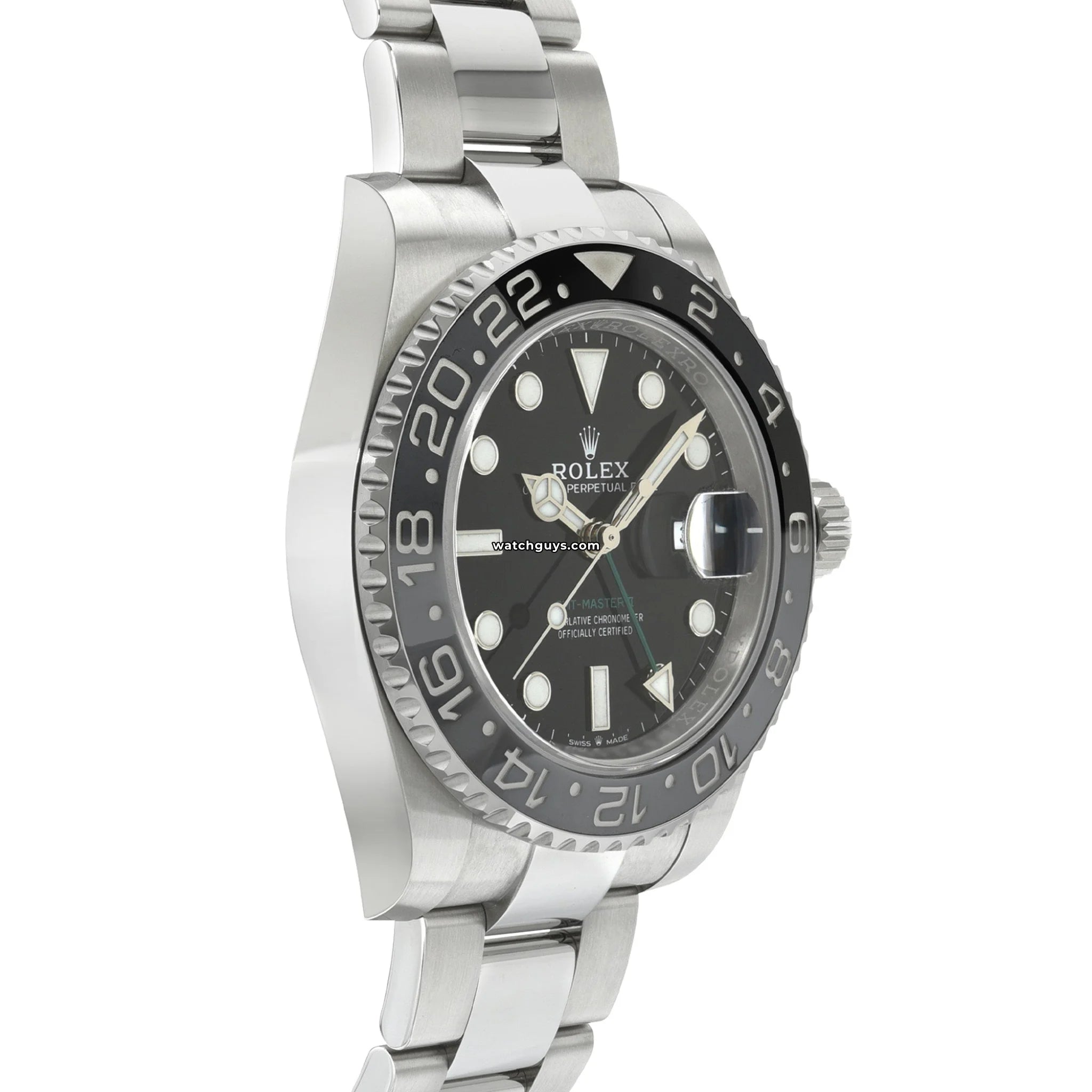 Rolex GMT Master II 126710GRNR Stainless Steel Watch - Luxury Men's Timepiece for Travel & Business | Bruce Wayne Edition