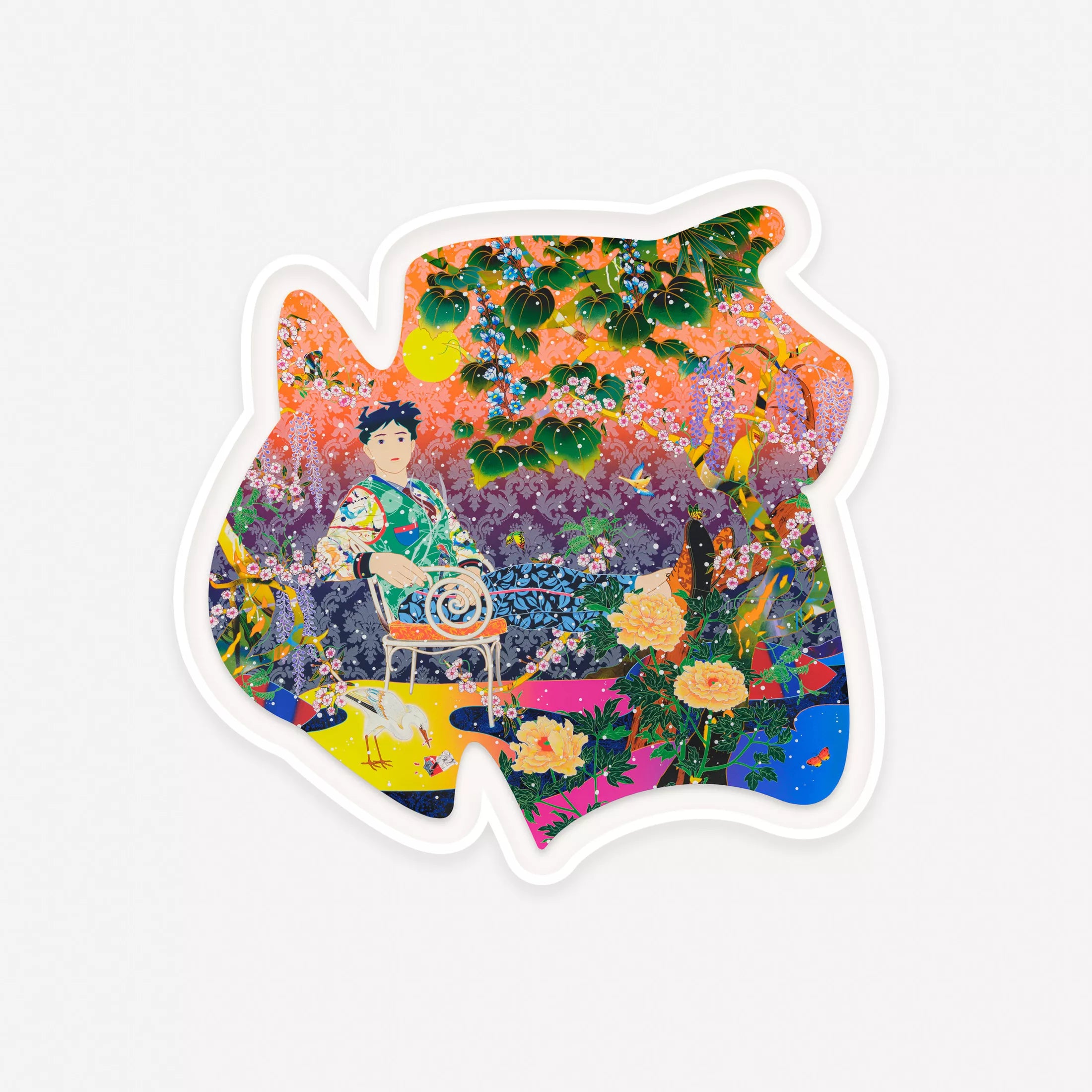 TOMOKAZU MATSUYAMA IF I FELL FROM ME TO YOU Art Print - Japanese Contemporary Artwork for Home & Office Decor - Perfect for Living Room, Bedroom or Gift