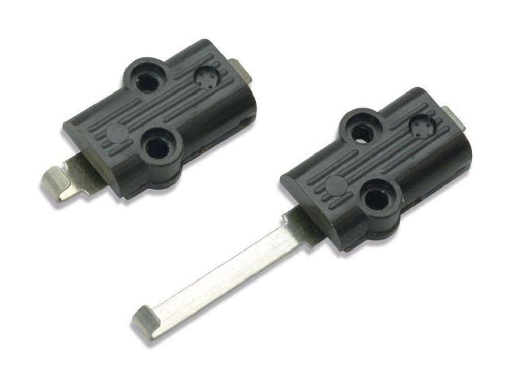 Twin Power Connecting Clips - Secure Fasteners for DIY Projects, Cable Management & Home Organization | Heavy Duty Plastic Clips for Wires, Cords & Hoses