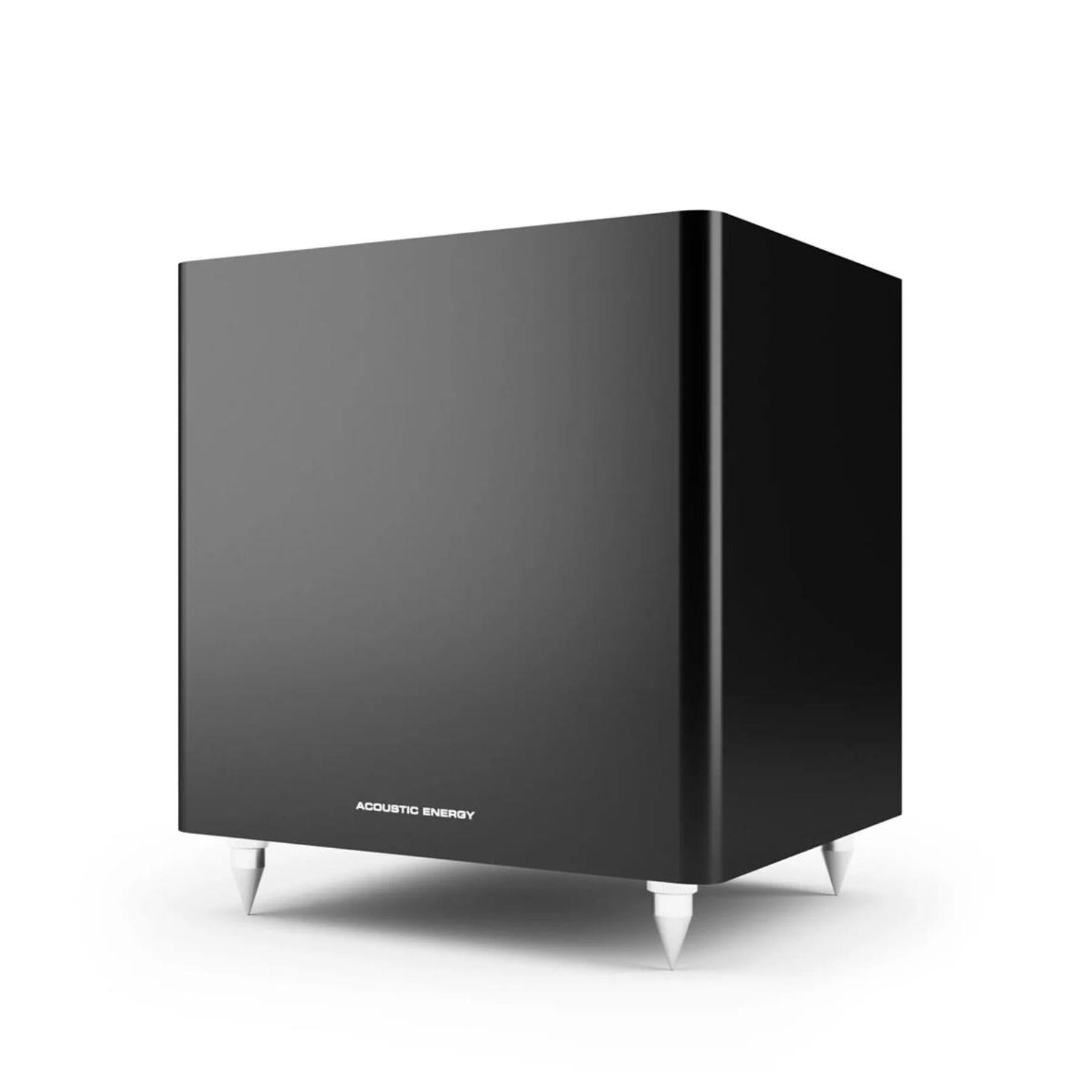 Acoustic Energy AE108² 150 Watt Powered Subwoofer - High Performance Home Theater & Music Bass Speaker for Movies, Gaming & Audio Systems