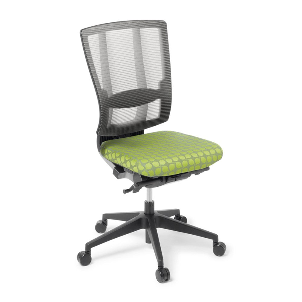 Ergonomic Cloud Mesh Back Office Chair - Adjustable Height & Lumbar Support for Home & Office Workspaces