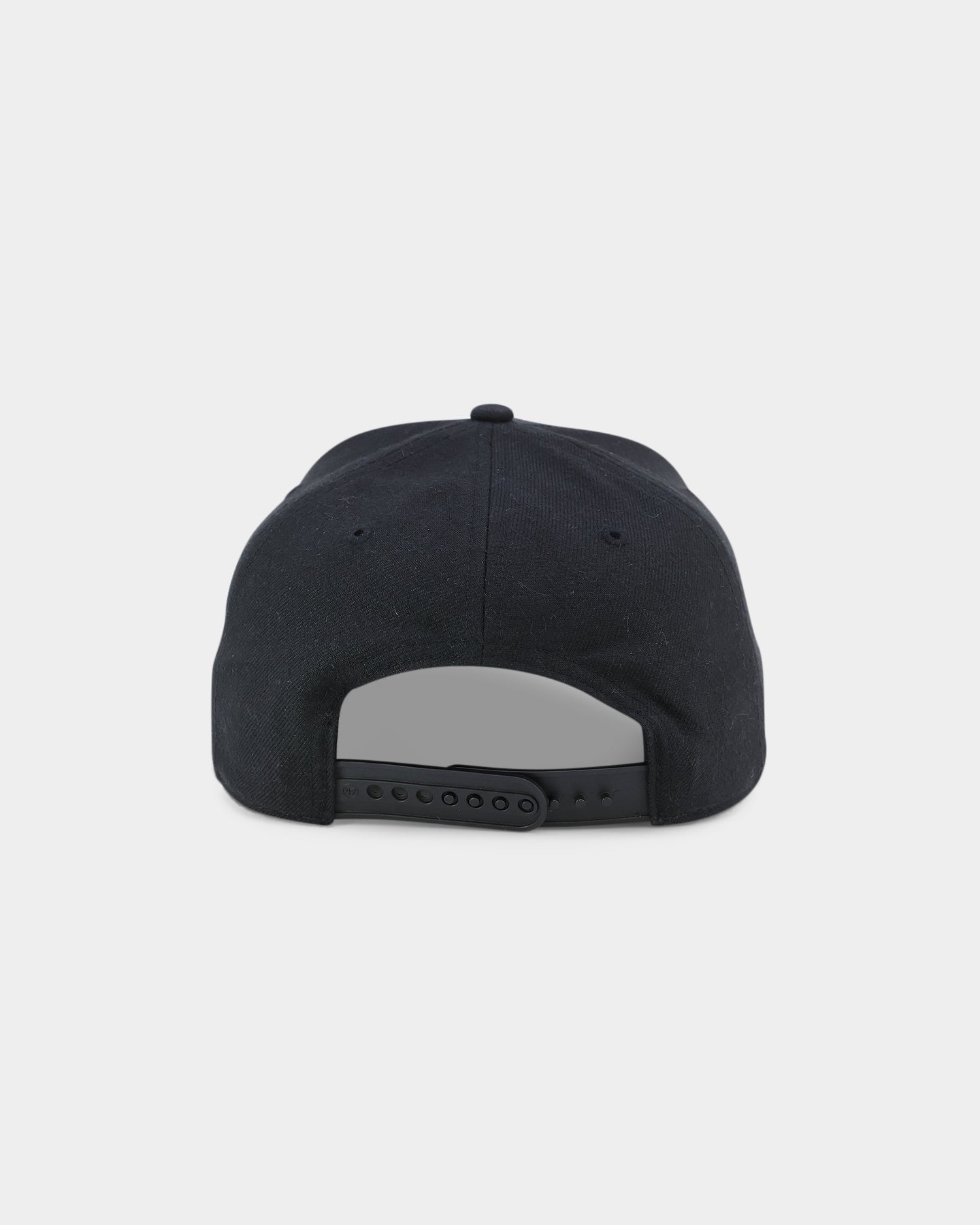 47 Brand Anaheim Ducks '47 MVP DT Snapback Black/White Adjustable Hat - Official NHL Hockey Cap for Men & Women - Perfect for Games, Sports Events & Casual Wear