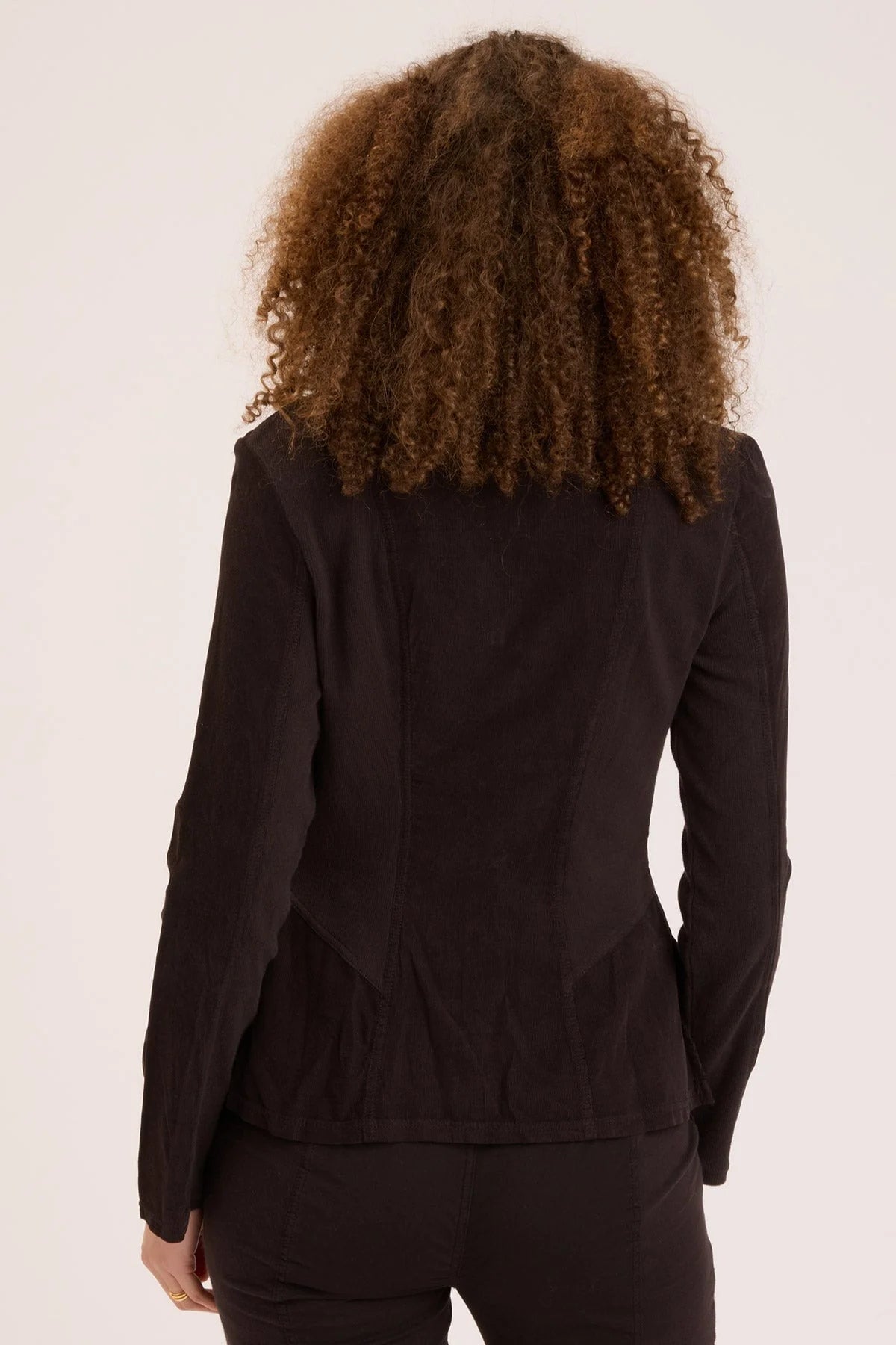 Stylish Cord Raphael Blazer for Women - Classic Black Blazer Jacket for Office, Business Meetings & Formal Events