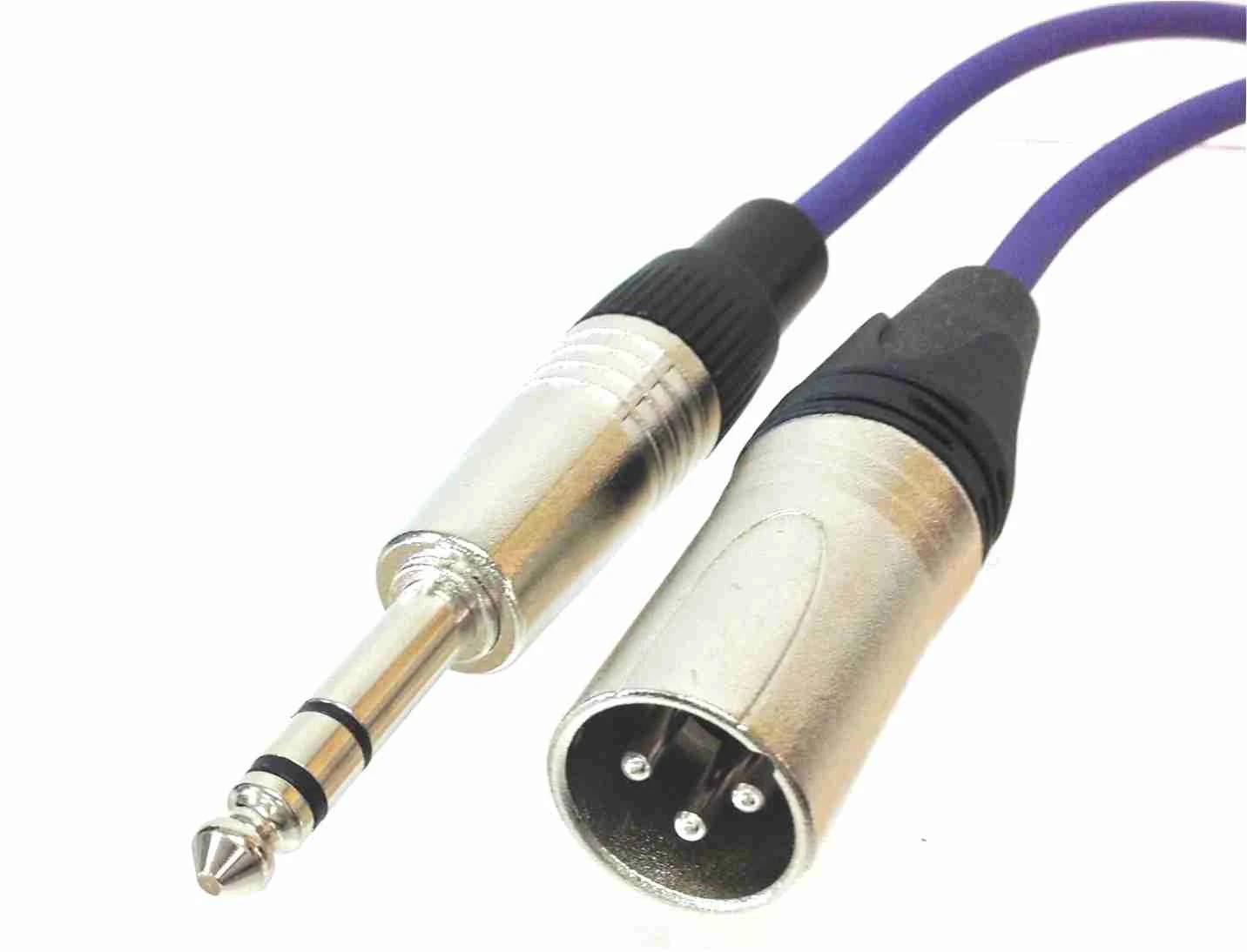 Professional XLR Male to 1/4