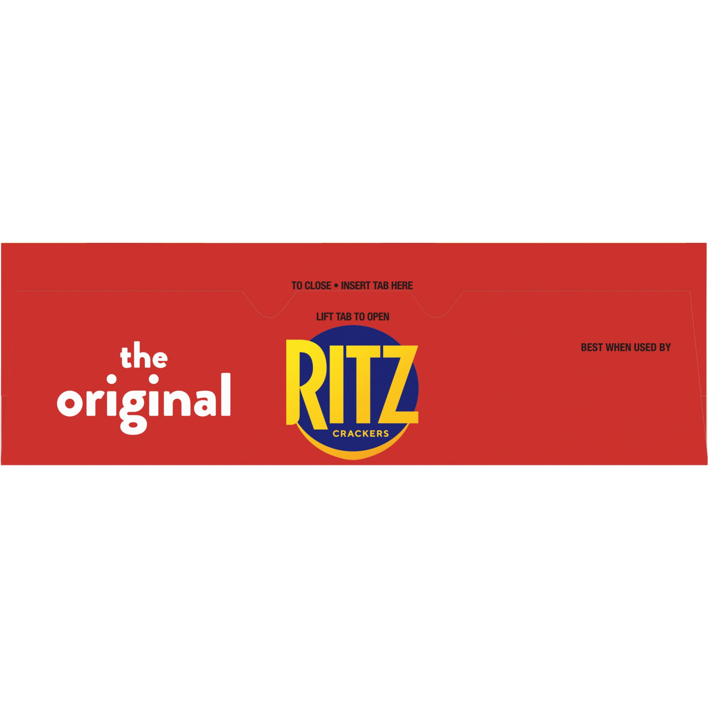 RITZ Original Crackers - Delicious Snacks for Kids & Adults - Perfect for Lunch Boxes, Parties & On-the-Go - 10.3 oz Pack