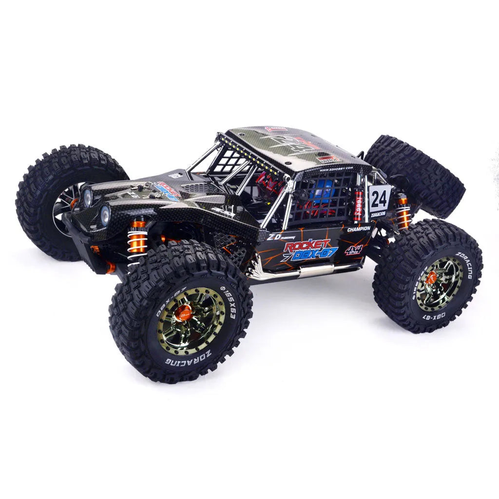 ZD Racing DBX 07 1/7 Scale Brushless RC Desert Buggy - 80km/h High Speed, 4WD Ready-to-Run (RTR) - Perfect for Off-Road Racing, Backyard Bashing & Desert Adventures