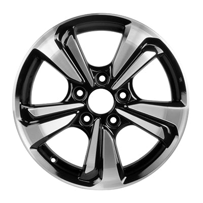 16 Inch Honda Civic OEM Wheels ALY064062 - Black Alloy Rims for 2014-2015 Models (42700TS8A91) | Perfect Upgrade for Sedan Performance & Style