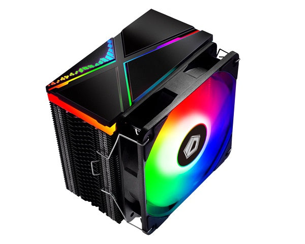 ID Cooling SE 234 ARGB CPU Air Cooler - 200W TDP Cooling Performance with Mecha Mount | RGB LED Computer Fan for Intel/AMD Processors | Perfect for Gaming PC Builds & Workstation Cooling