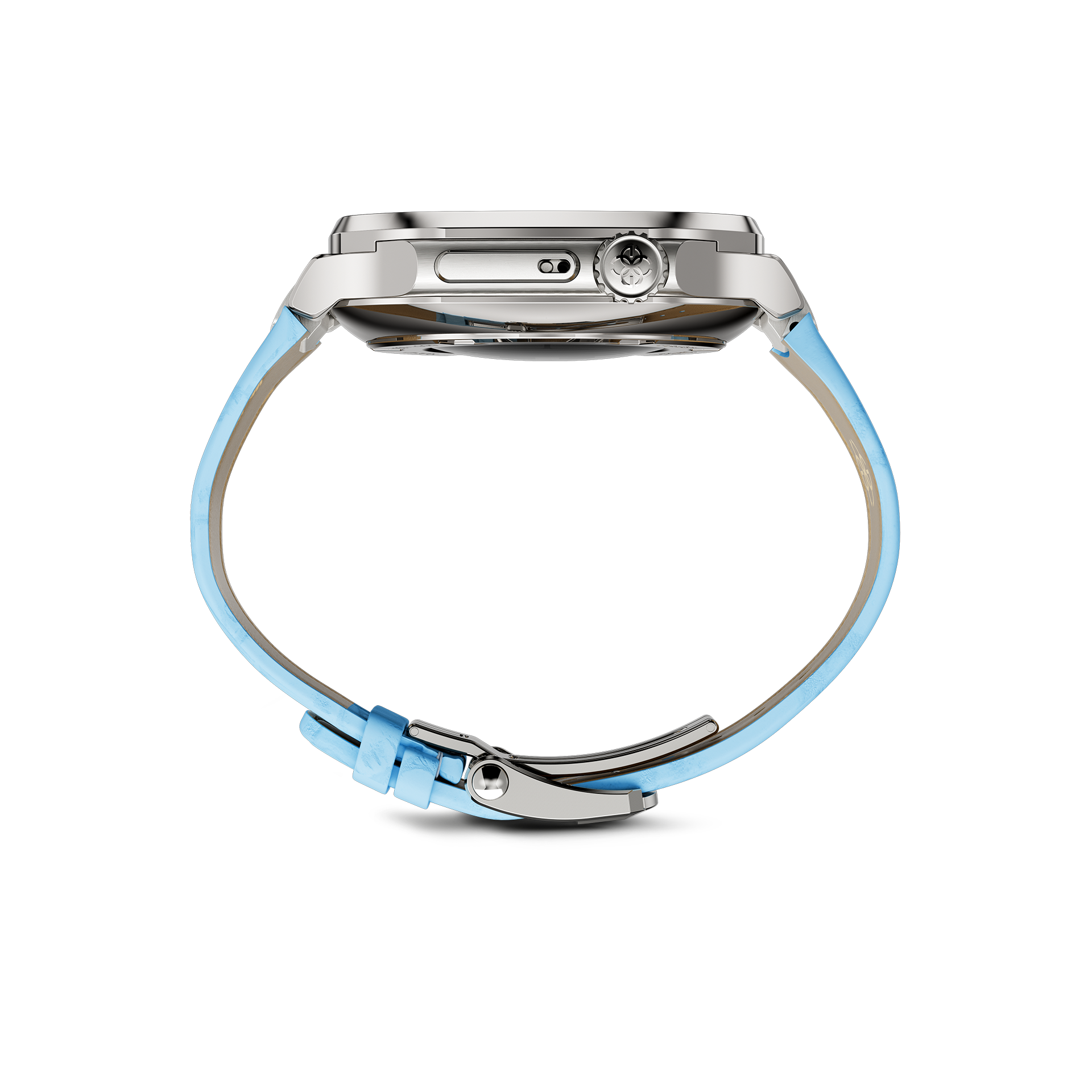 Apple Watch Case for Series 7/8/SE (40mm) - ROL41 Slim Protective Cover in Silver | Perfect for Gym, Running & Everyday Use