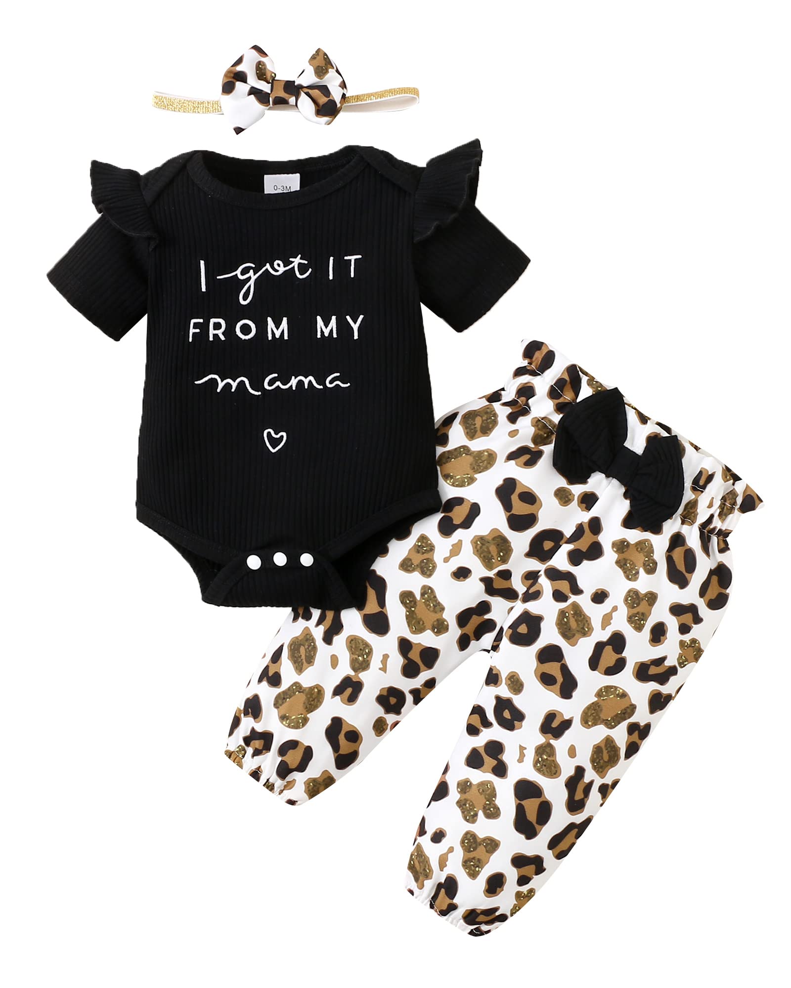 **Newborn Baby Girl Clothes - Soft Long Sleeve Romper & Floral Pant Set for Fall & Winter - Perfect for Family Photos, Holidays & Daily Outfits**