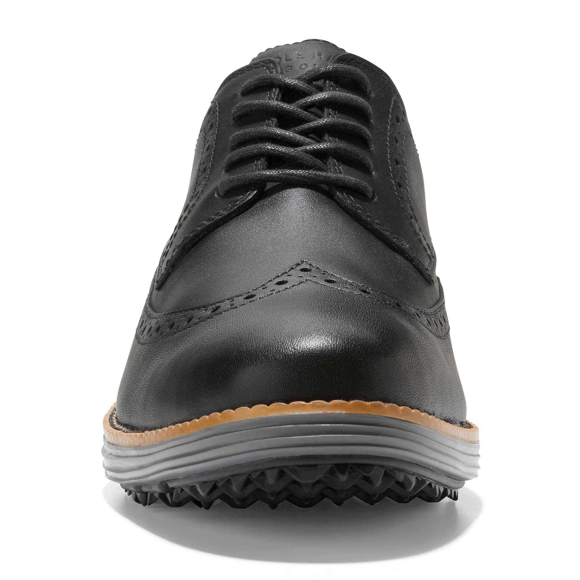 Cole Haan Men's OriginalGrand Wingtip Golf Oxford Shoes – Classic Comfort & Style for Golf, Business & Casual Wear