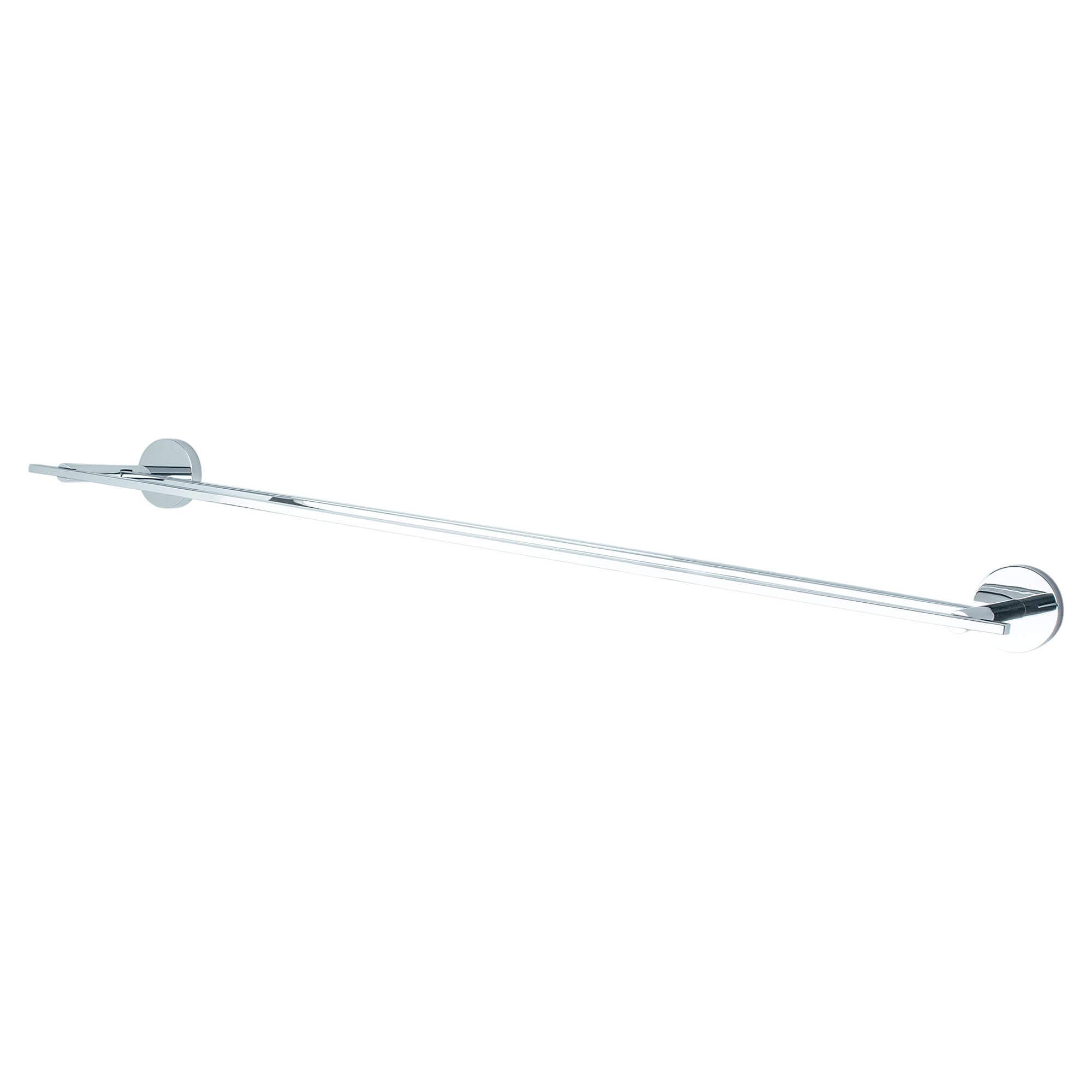 24 Inch Double Towel Bar, Polished Chrome Bathroom Towel Rack - Perfect for Bathrooms, Showers, and Spas - Durable & Stylish Storage Solution