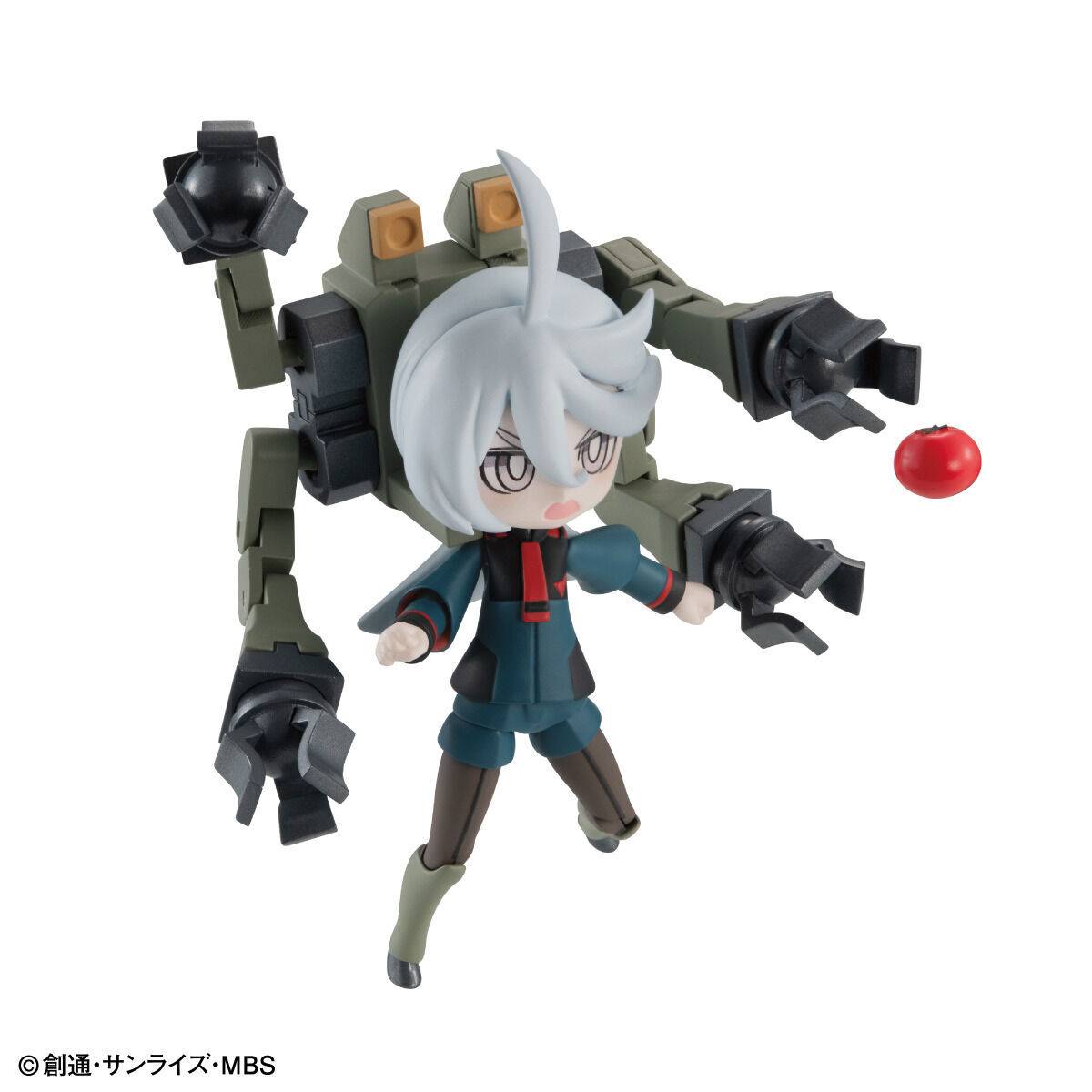 Bandai Shokugan Charamobi Mechagurumi Gundam The Witch From Mercury Miorine Rembran Action Figure - Collectible Anime Model Kit for Gundam Fans & Display Decor