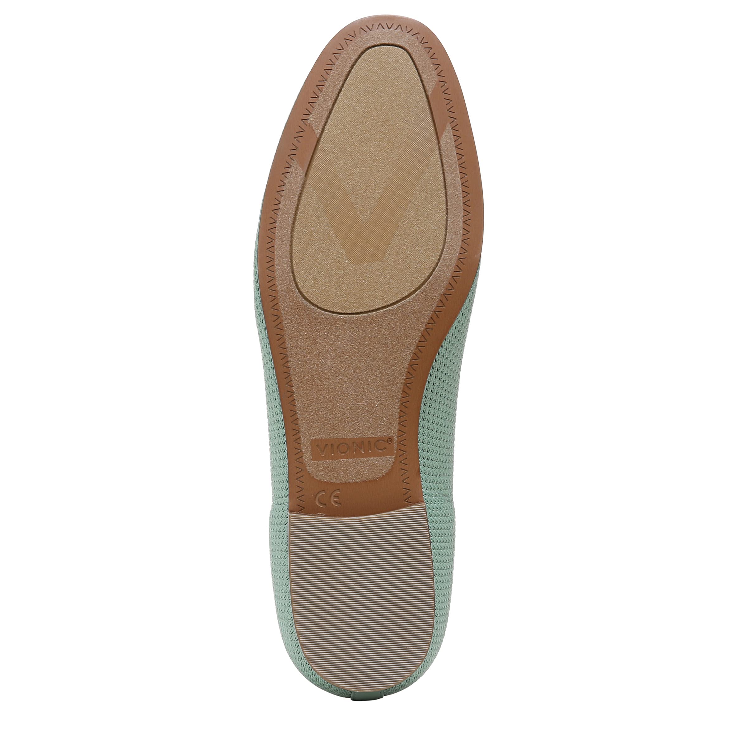 Vionic Women's Willa Knit Slip-On Loafers - Comfortable Orthotic Support Shoes for Walking, Work & Casual Wear