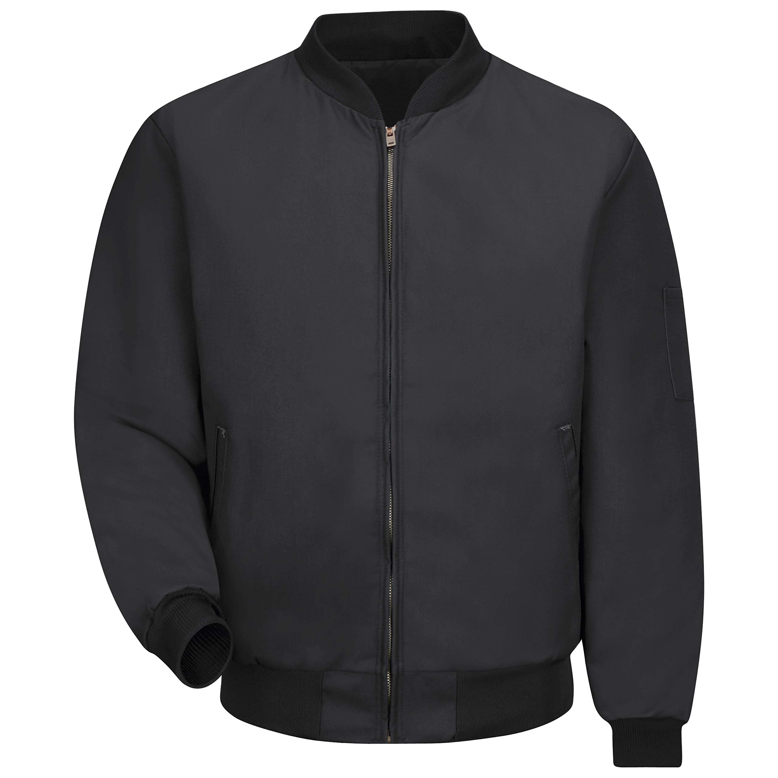 Red Kap Men's Solid Team Jacket - Durable Work Jacket for Construction & Outdoor Activities | Heavy-Duty Zippered Front & Multiple Pockets | Ideal for Workwear, Safety Gear & Casual Wear