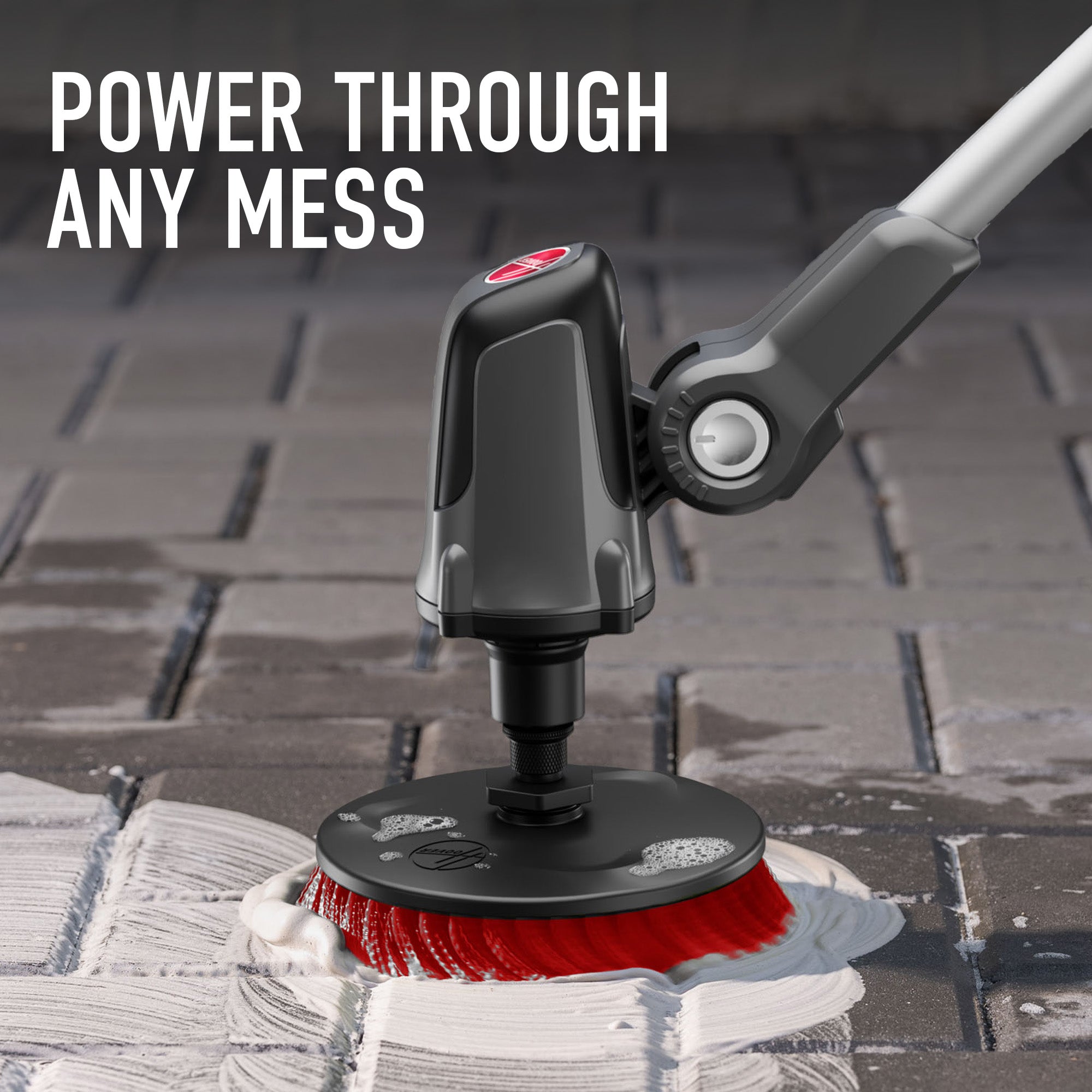 ONEPWR Cordless Telescoping Scrubber - Electric Power Scrubber for Deep Cleaning Bathrooms, Kitchens, Tiles & Grout - Rechargeable Cleaning Brush with Extendable Handle for Hard-to-Reach Areas