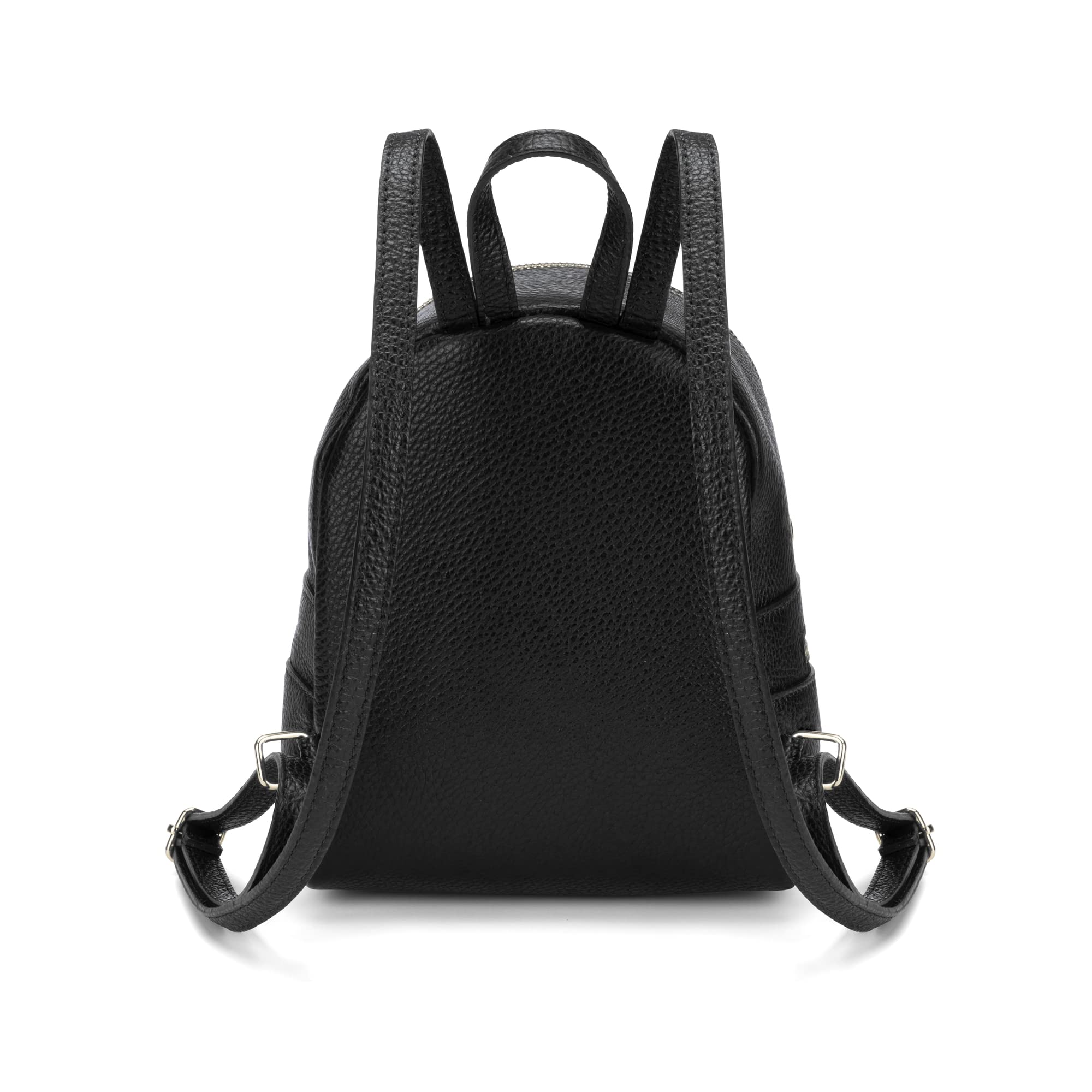 Genuine Italian Leather Women's Small Backpack - Handmade Real Leather Purse for Women | Perfect for Work, Travel & Everyday Use