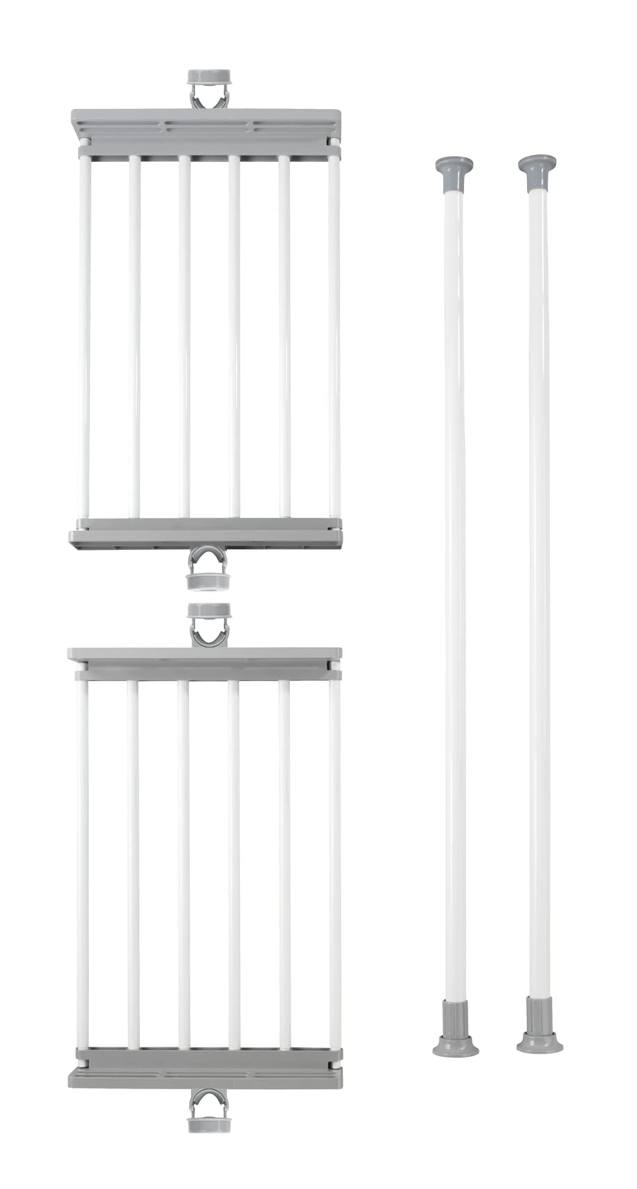 WENKO Hercules Heavy Duty Laundry Room Storage Shelf - No Drill Kitchen Organizer Rack - Space Saving Over Toilet Storage Unit (16.5