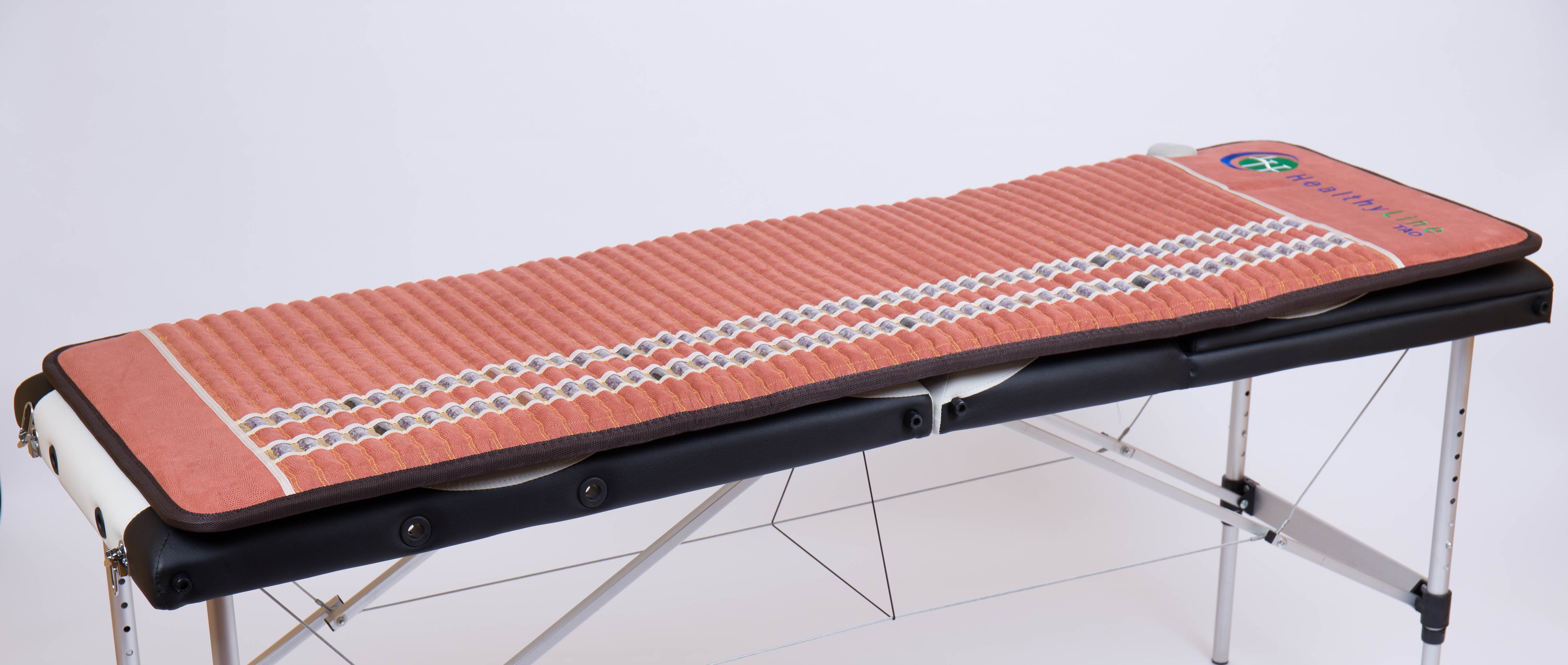Premium Full-Sized TAO Gemstone Mat with 5 Natural Healing Therapies - Acupressure, Pain Relief & Relaxation for Home Spa, Yoga & Meditation
