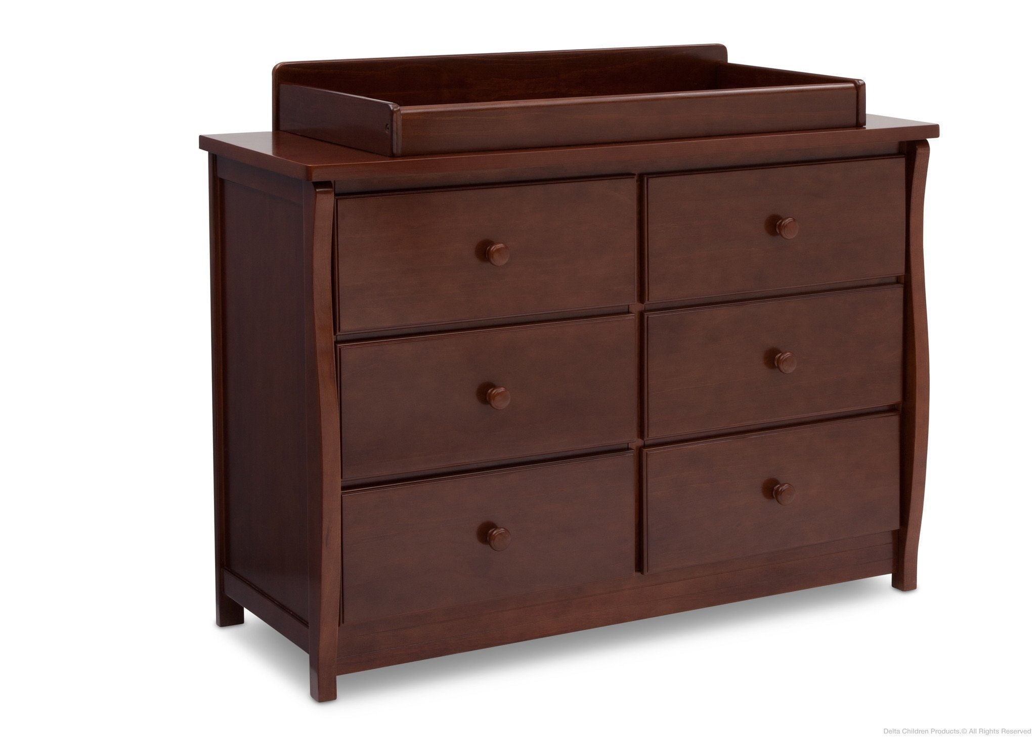 Clermont 6 Drawer Dresser - Modern Wooden Chest of Drawers for Bedroom Storage | Perfect for Organizing Clothes, Bedding & Accessories