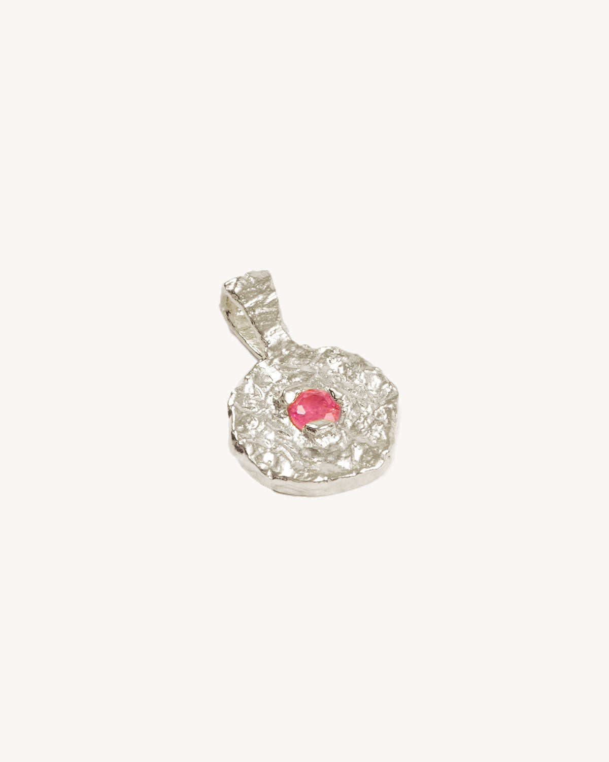 October Birthstone Necklace - Sterling Silver Pink Tourmaline Pendant with 'Written in the Stars' Engraving | Perfect Gift for Birthdays, Anniversaries & Special Occasions