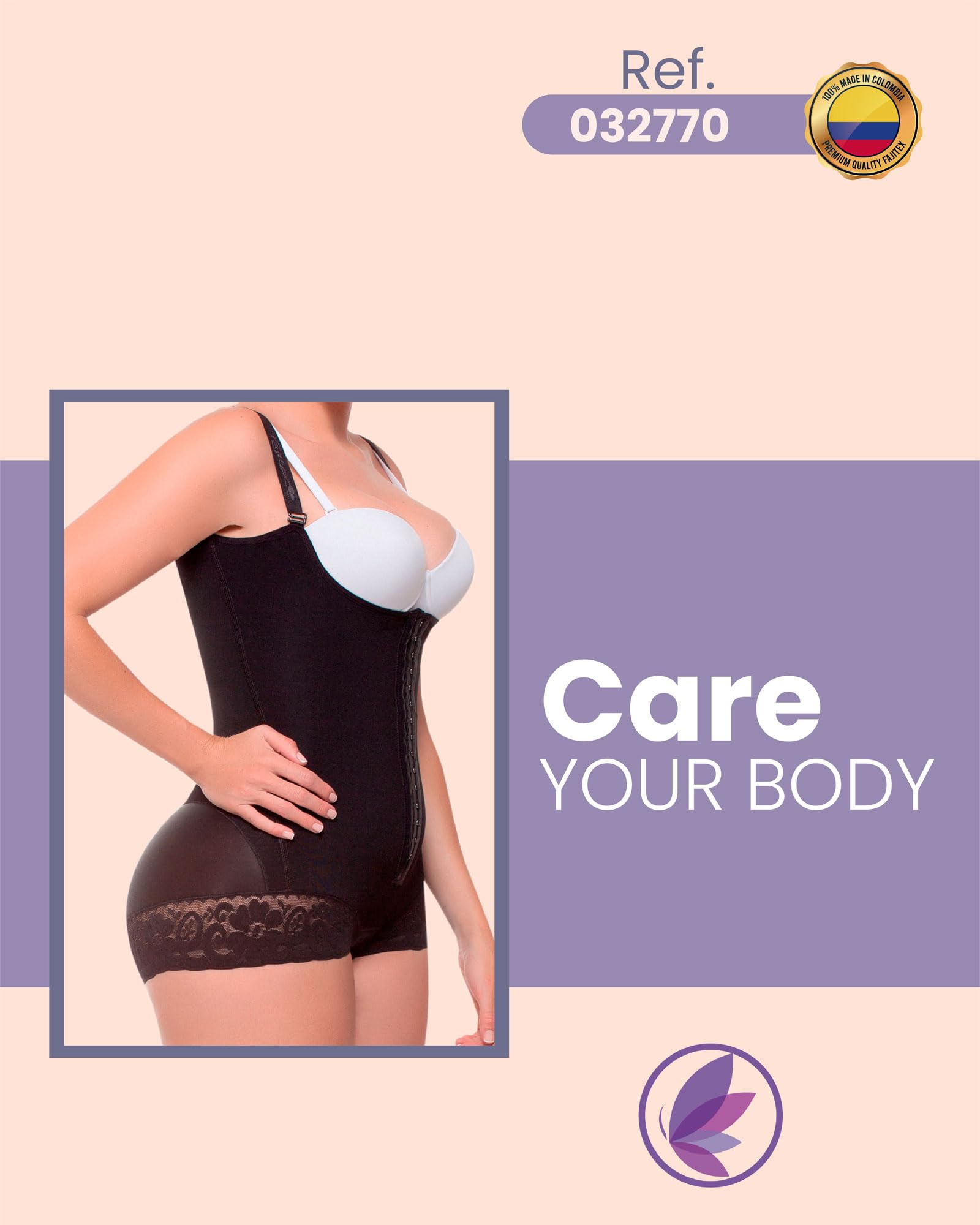 Fajitex High Compression Colombian Shapewear for Women - Tummy Control & Abdomen Slimming Girdle | Postpartum, Waist Training & Everyday Wear