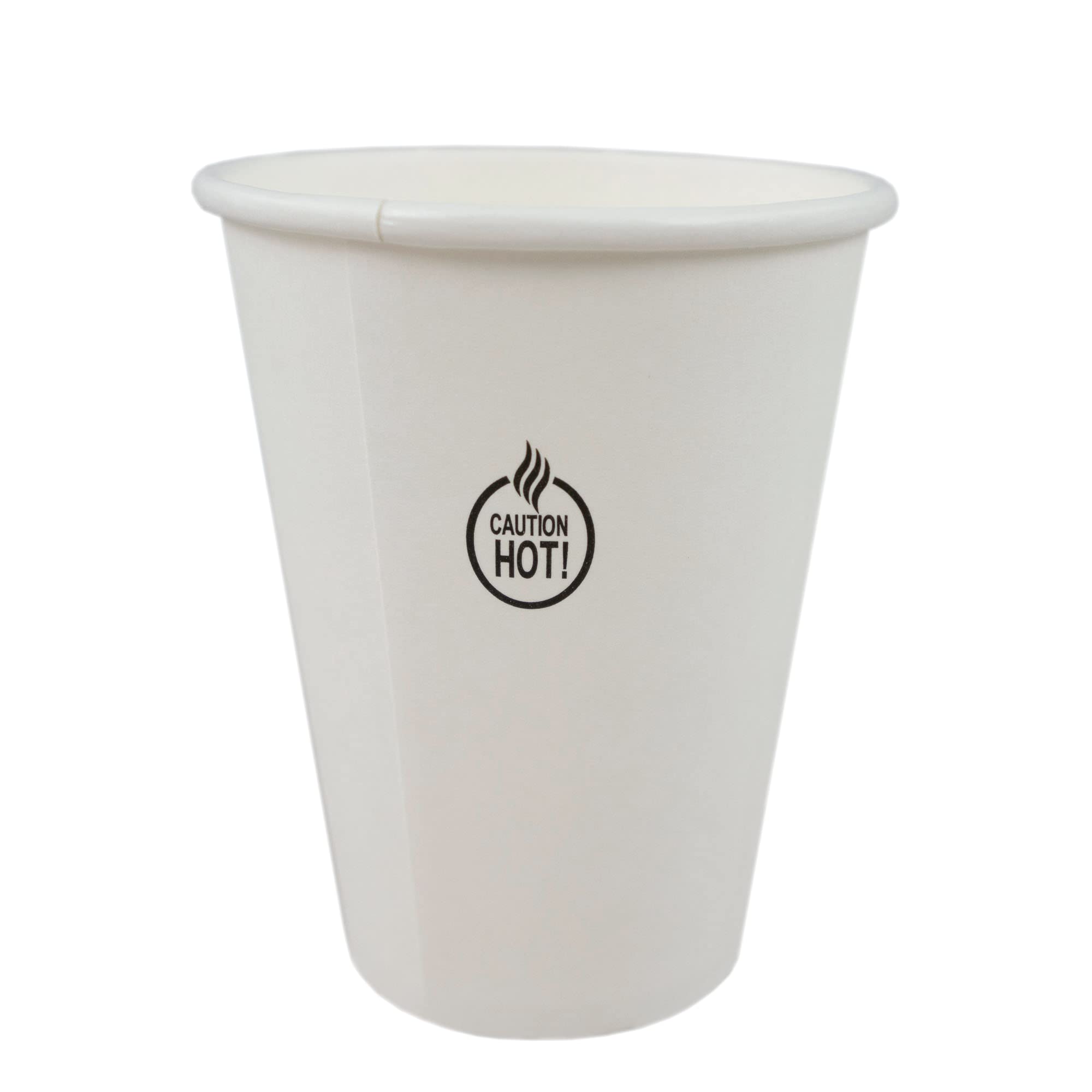 Abena Disposable Paper Coffee Cups 8oz 12oz 16oz - 1000 Pack Hot & Cold Drink Cups for Coffee, Tea, Soda - Perfect for Offices, Cafes, Restaurants, and Events