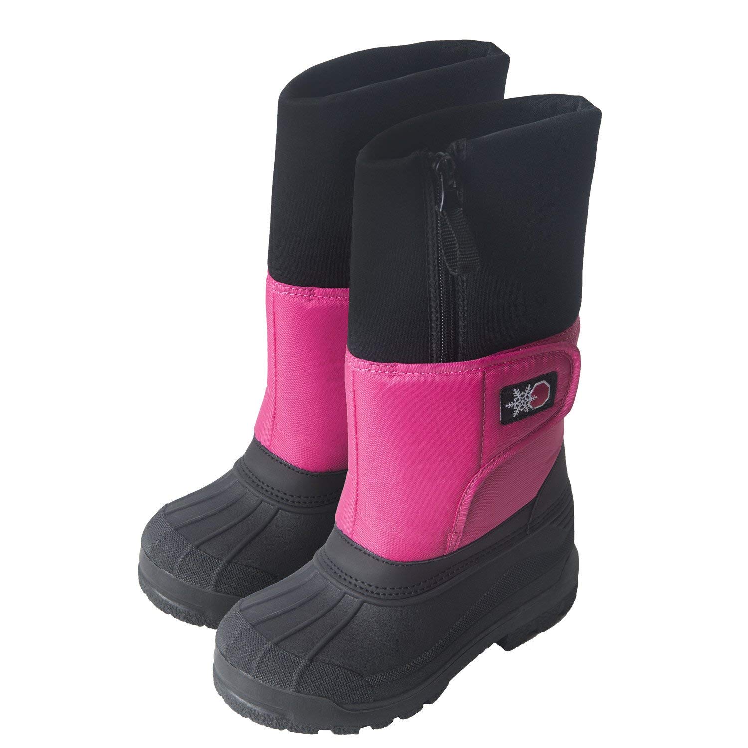 SnowStoppers Kids' Waterproof Snow Boots with Extra Long Sleeve - Warm Winter Boots for Boys & Girls - Perfect for Snow Play, Sledding & Outdoor Winter Activities