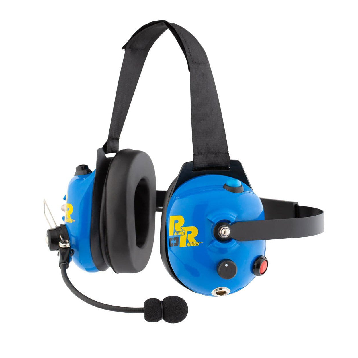 RRH IC Behind-the-Head Intercom Headset - Lightweight Communication Headset for Warehouse, Construction & Security Teams